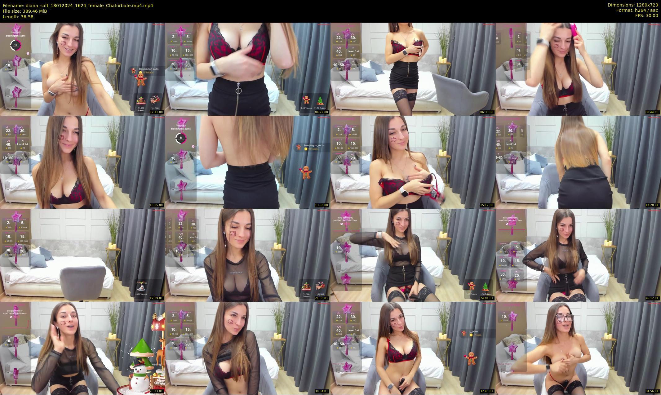 diana_soft — 37 minute Chaturbate female cam show recording, 720p, Jan 18, 2024