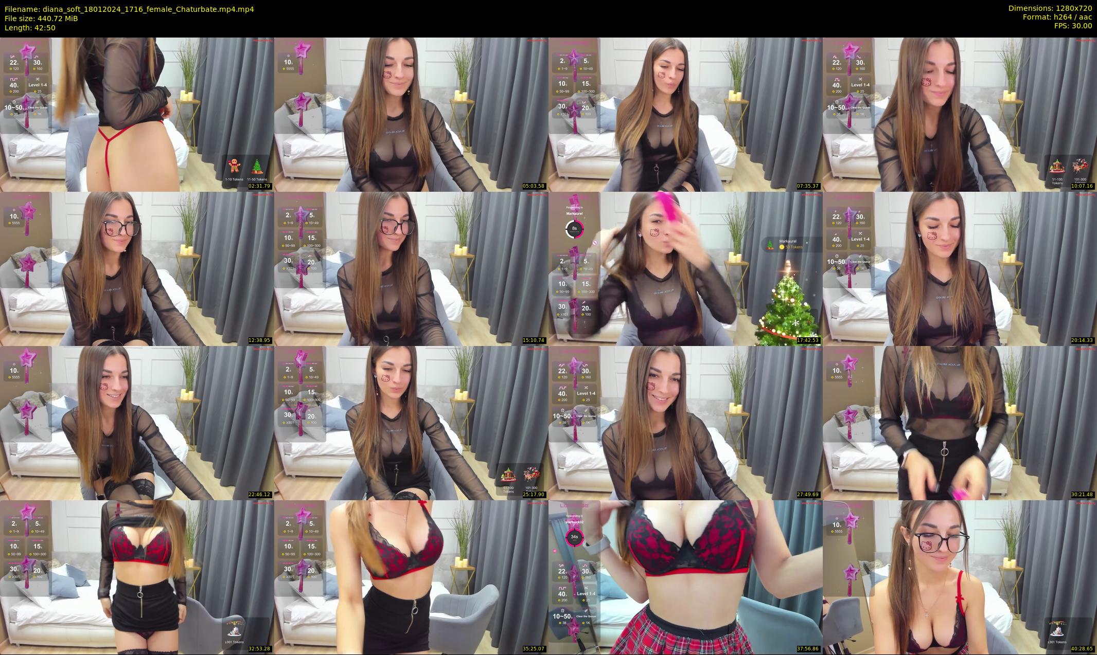 diana_soft — 43 minute Chaturbate female cam show recording, 720p, Jan 18, 2024