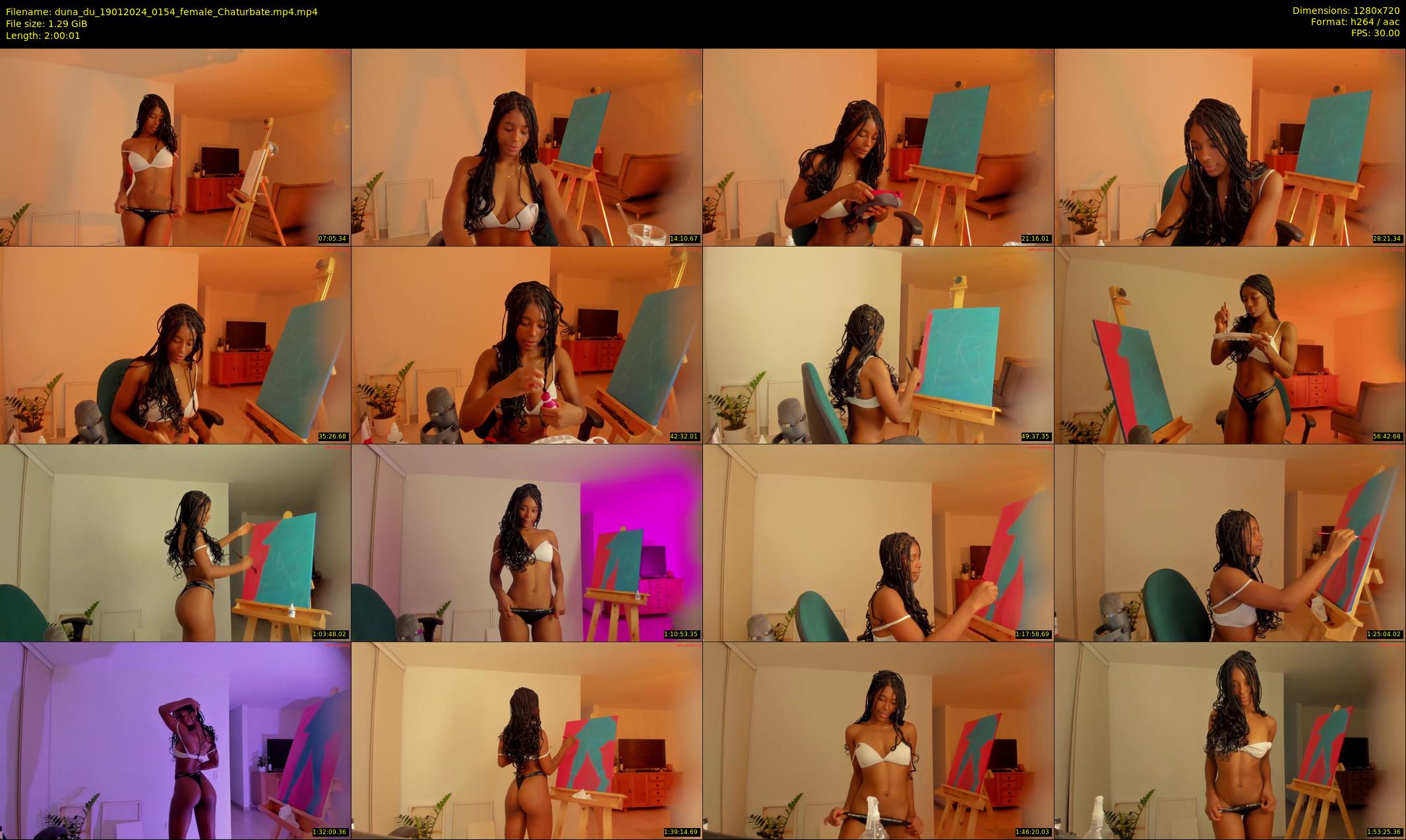 duna_du — 121 minute Chaturbate female cam show recording, 720p, Jan 19, 2024