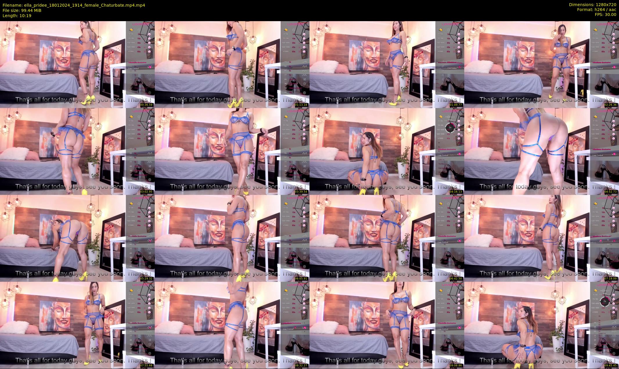 ella_pridee — 11 minute Chaturbate female cam show recording, 720p, Jan 18, 2024