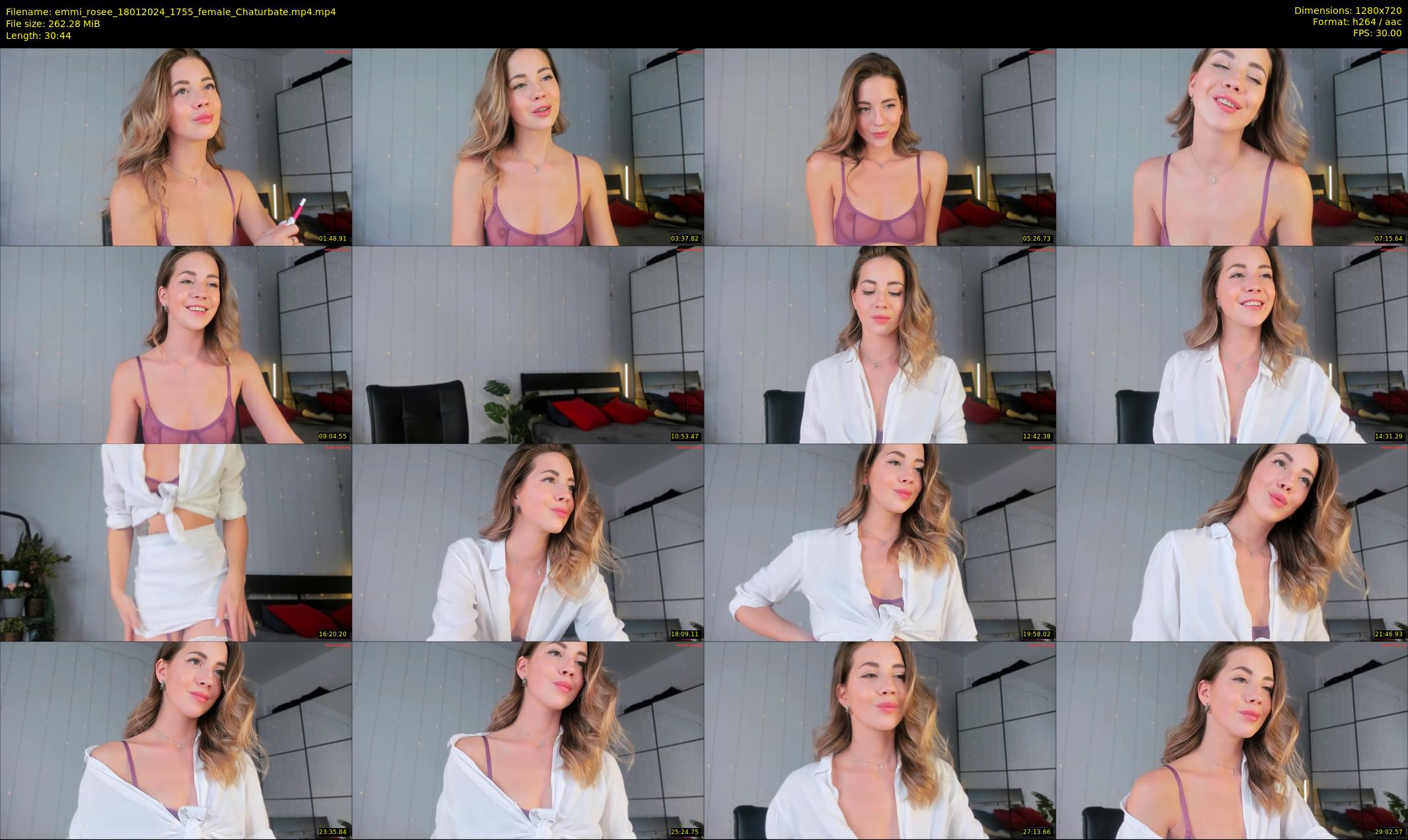 emmi_rosee — 31 minute Chaturbate female cam show recording, 720p, Jan 18, 2024