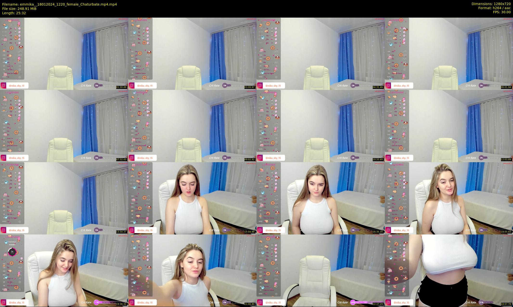 emmika_ — 26 minute Chaturbate female cam show recording, 720p, Jan 18, 2024