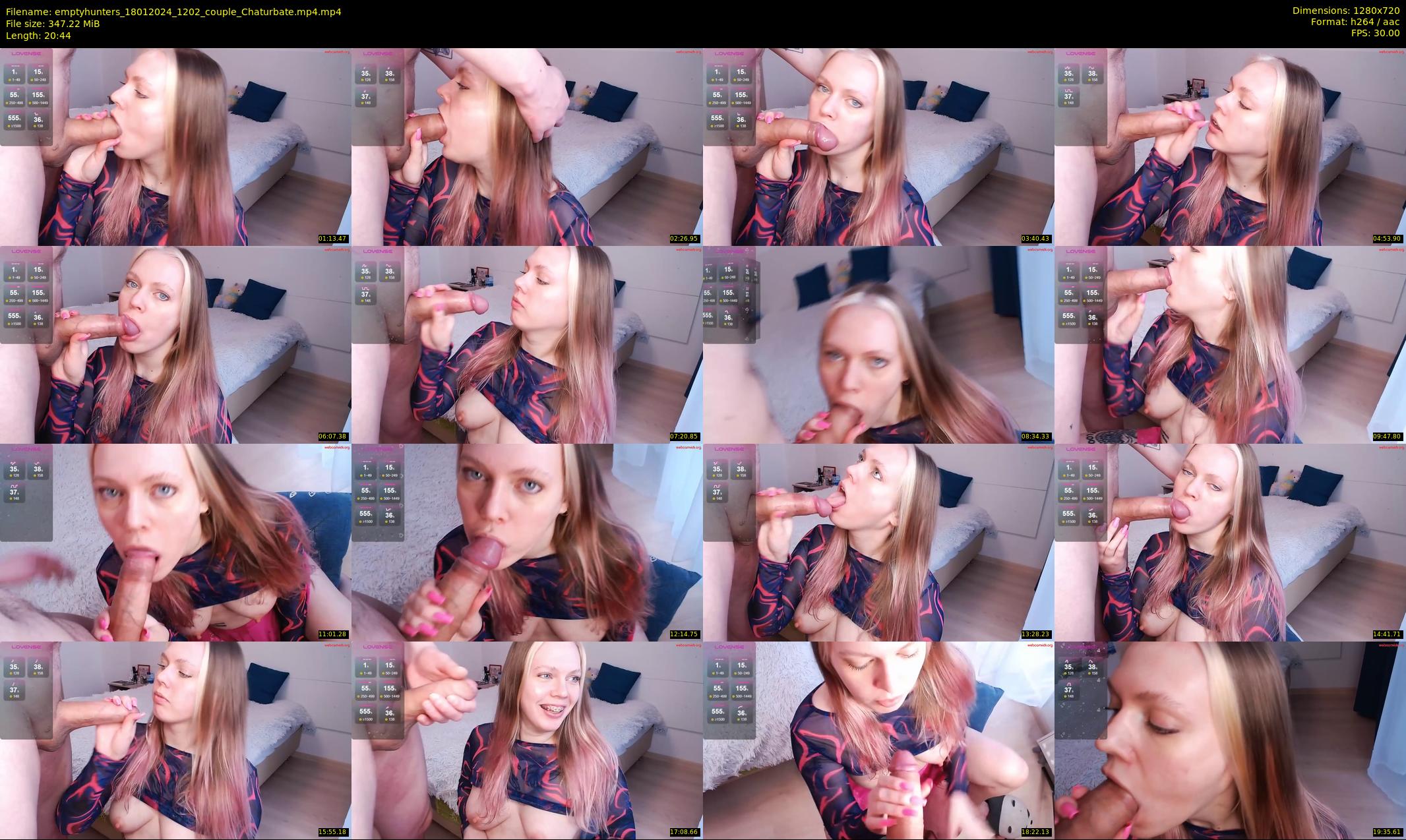emptyhunters — 21 minute Chaturbate couple cam show recording, 720p, Jan 18, 2024