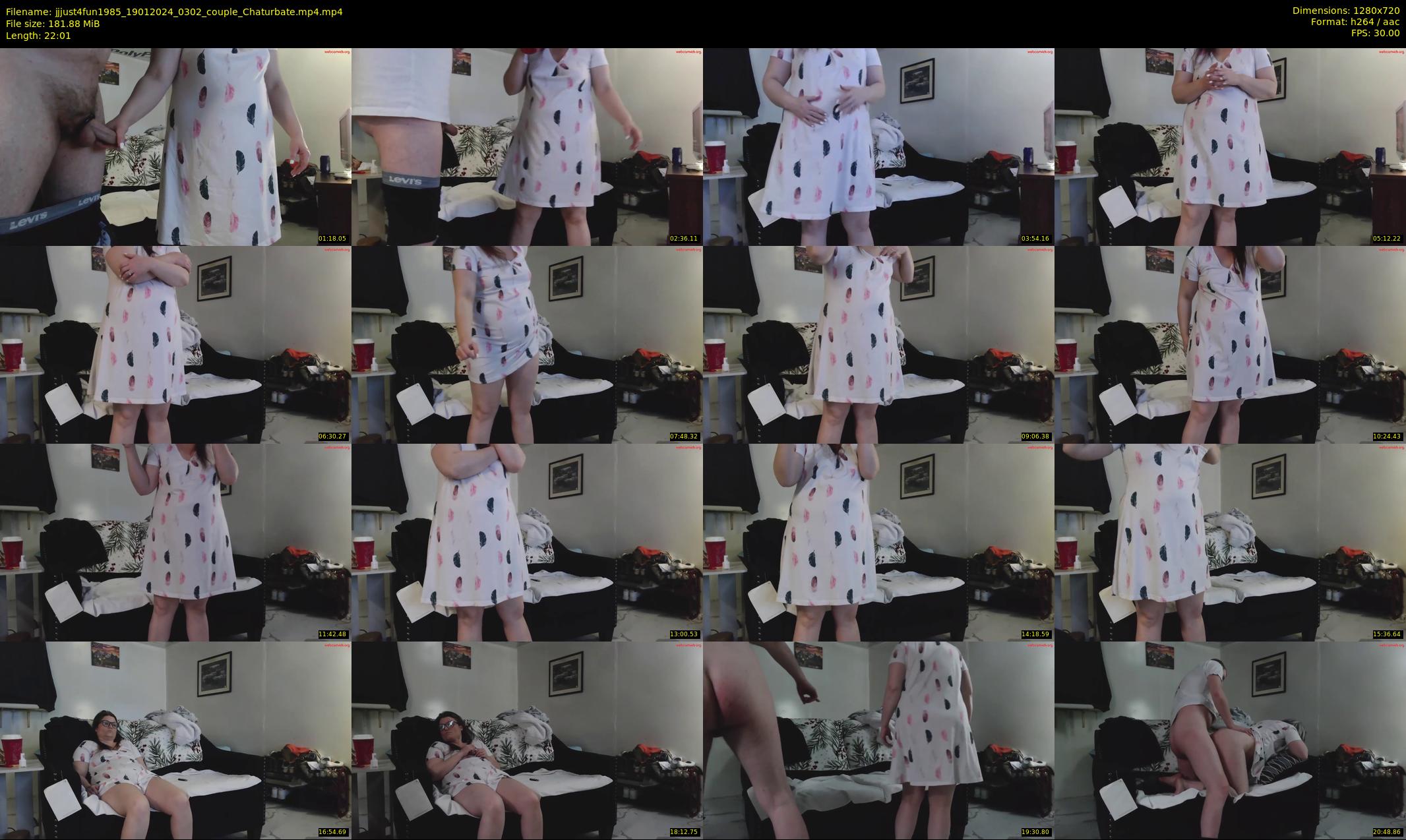 jjjust4fun1985 — 23 minute Chaturbate couple cam show recording, 720p, Jan 19, 2024