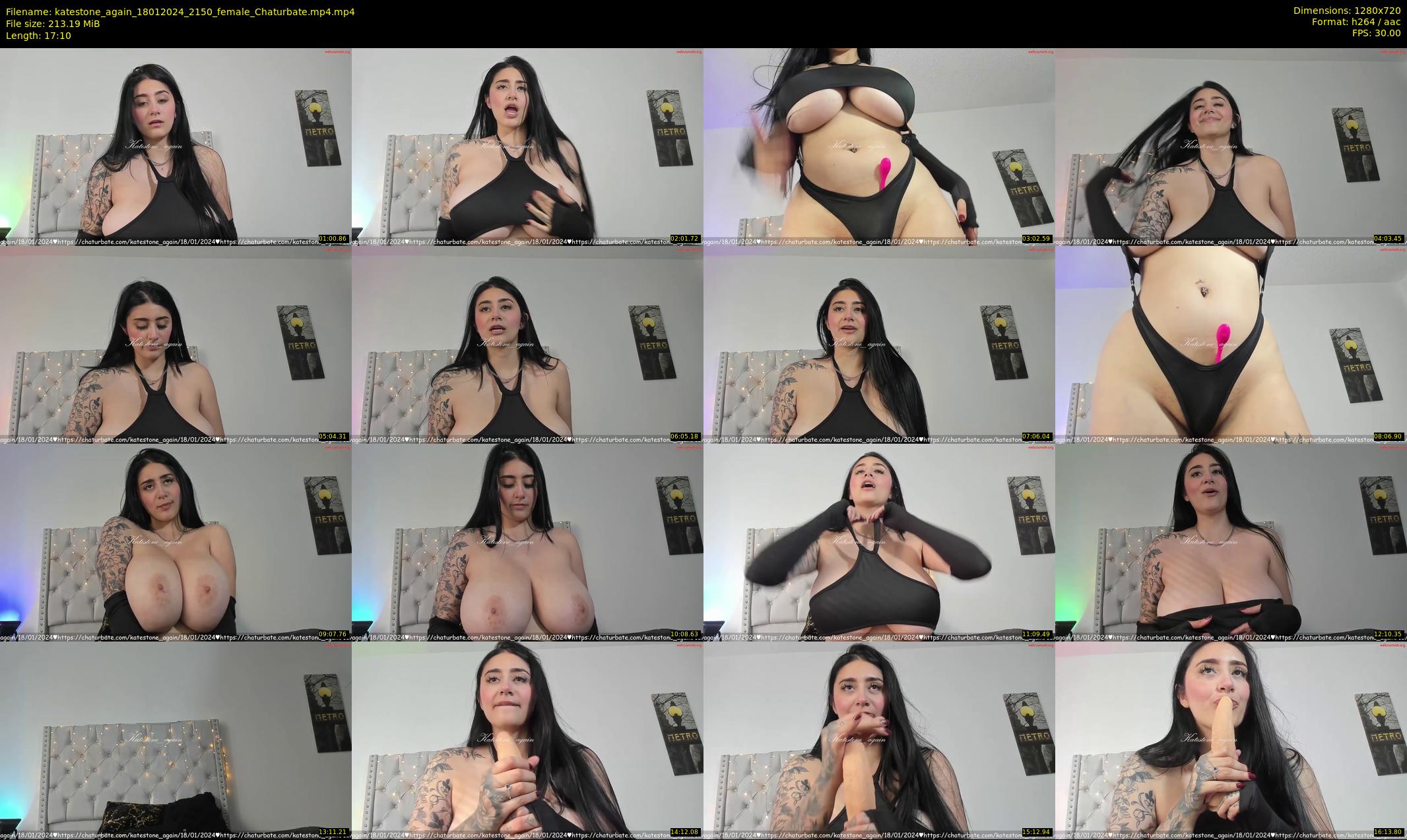 katestone_again — 18 minute Chaturbate female cam show recording, 720p, Jan 18, 2024