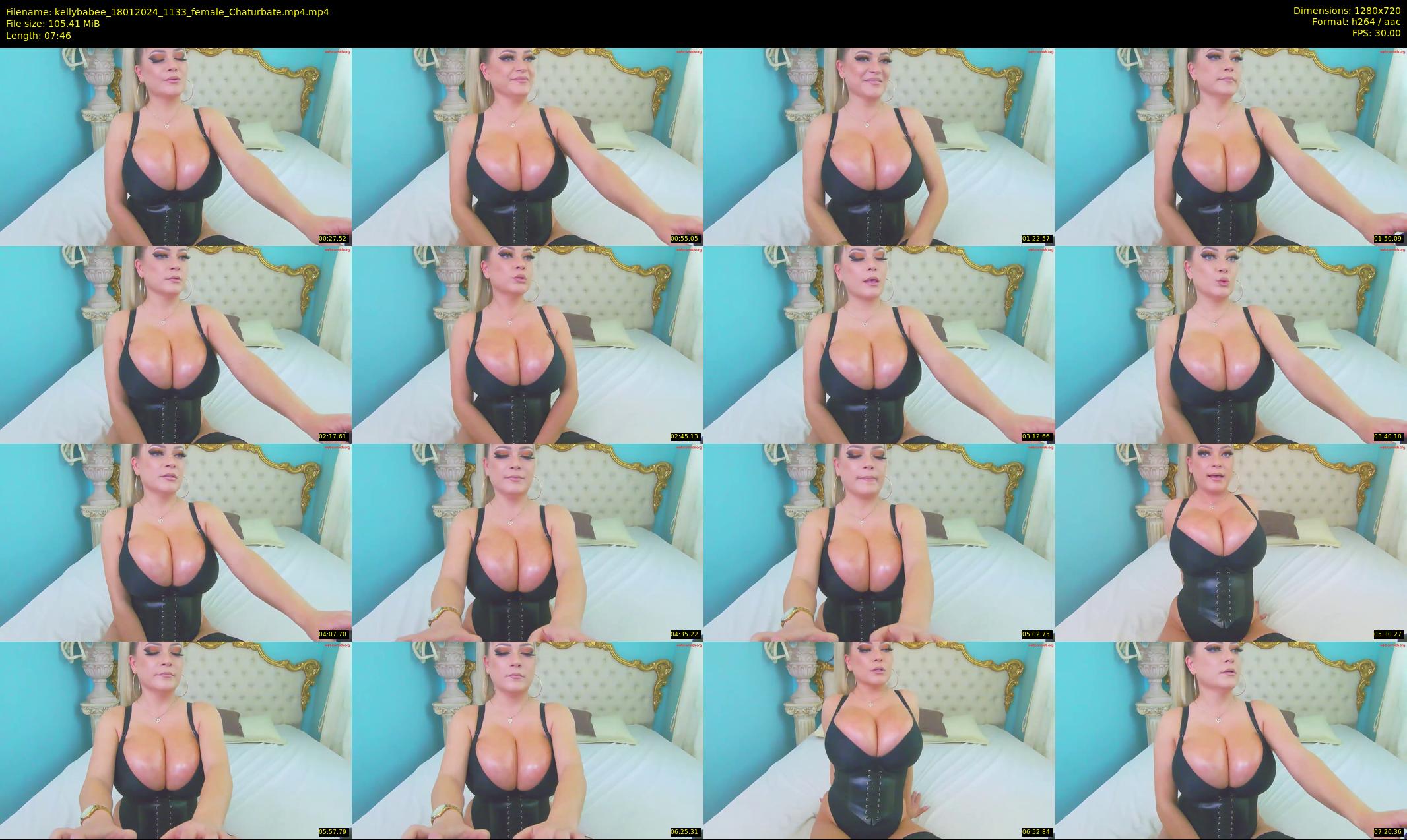 kellybabee — 8 minute Chaturbate female cam show recording, 720p, Jan 18, 2024