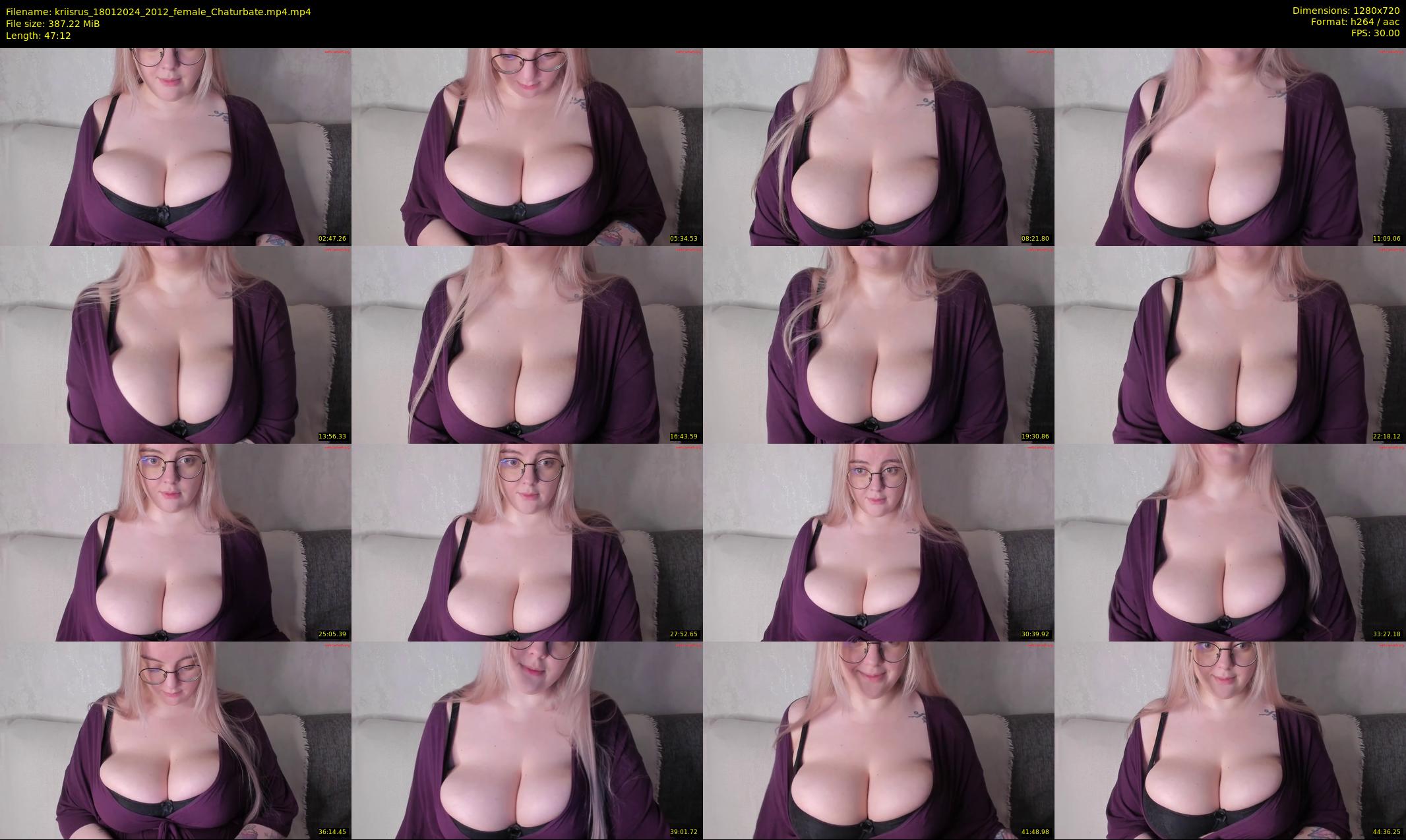 kriisrus — 48 minute Chaturbate female cam show recording, 720p, Jan 18, 2024