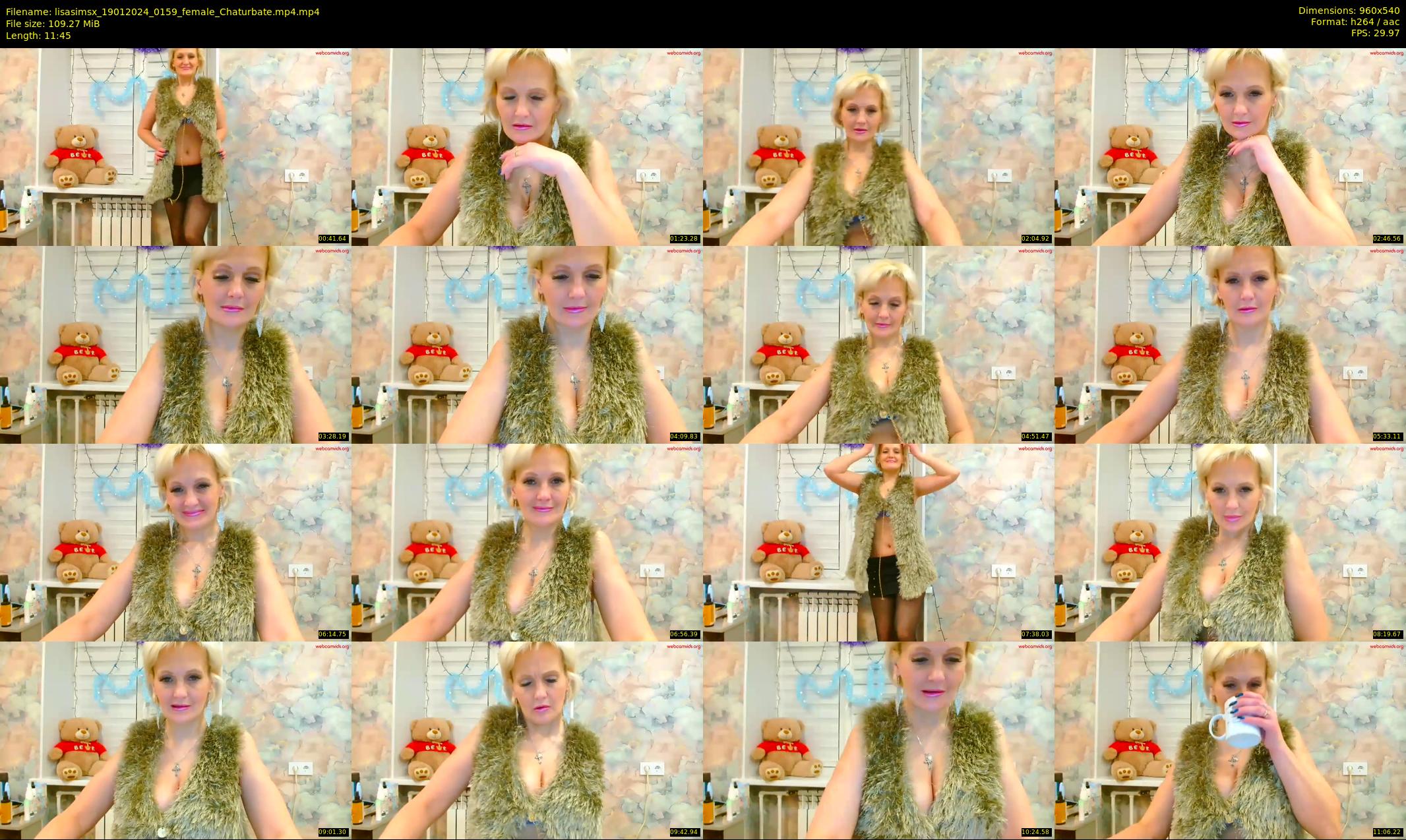 lisasimsx — 12 minute Chaturbate female cam show recording, 480p, Jan 19, 2024