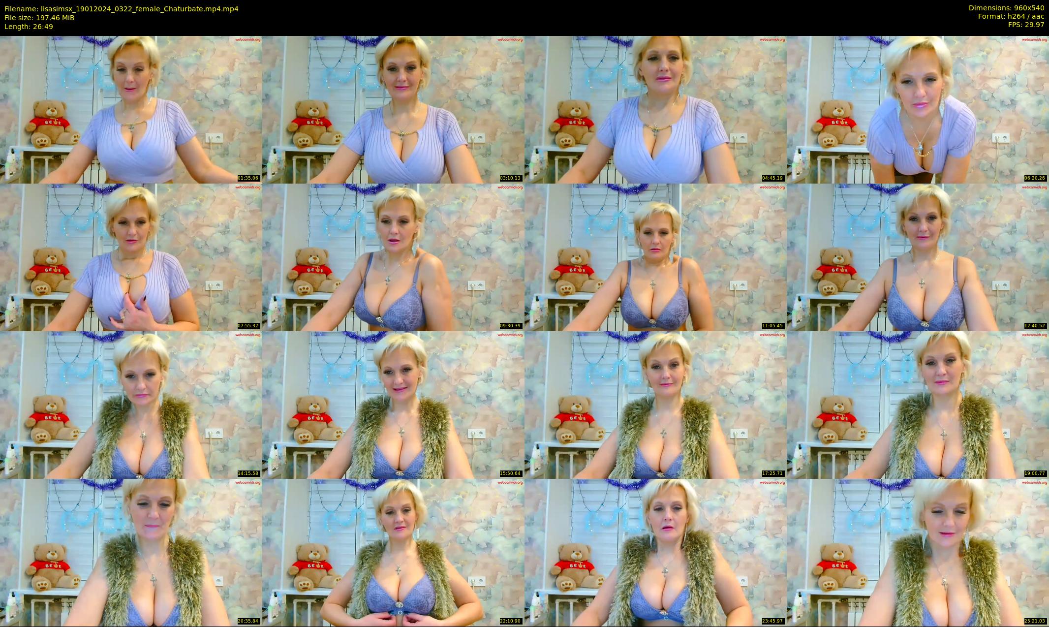 lisasimsx — 27 minute Chaturbate female cam show recording, 480p, Jan 19, 2024