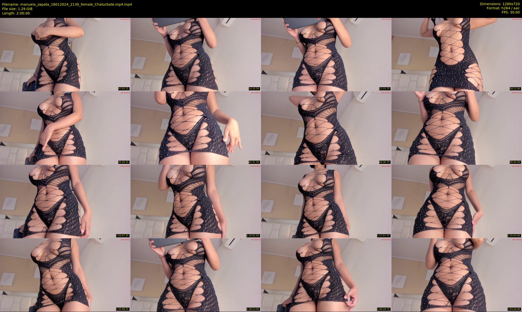 manuela_zapata — 120 minute Chaturbate female cam show recording, 720p, Jan 18, 2024