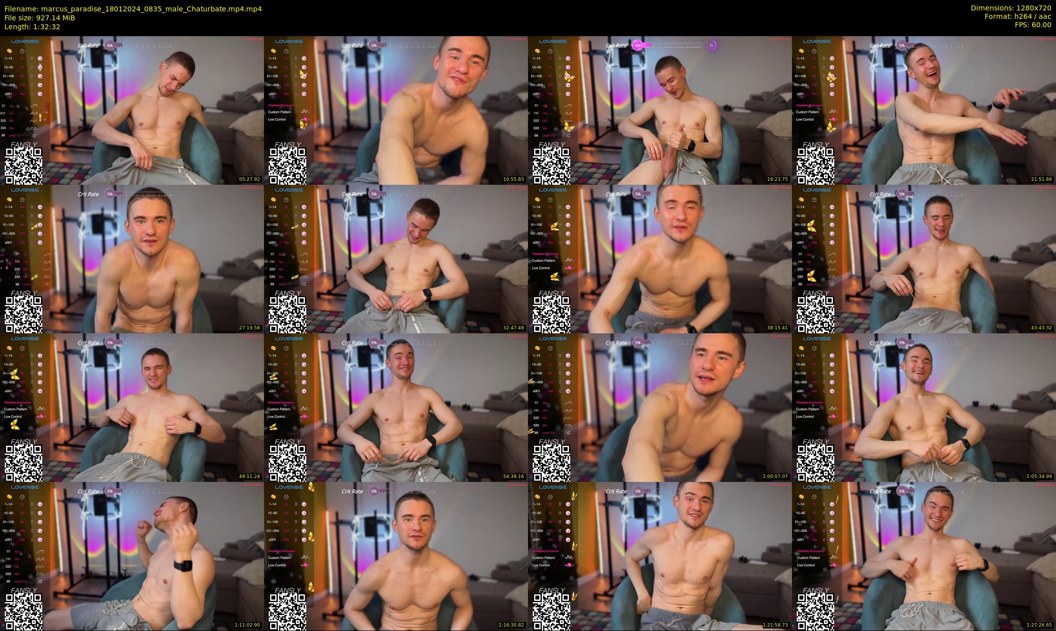marcus_paradise — 93 minute Chaturbate male cam show recording, 720p, Jan 18, 2024