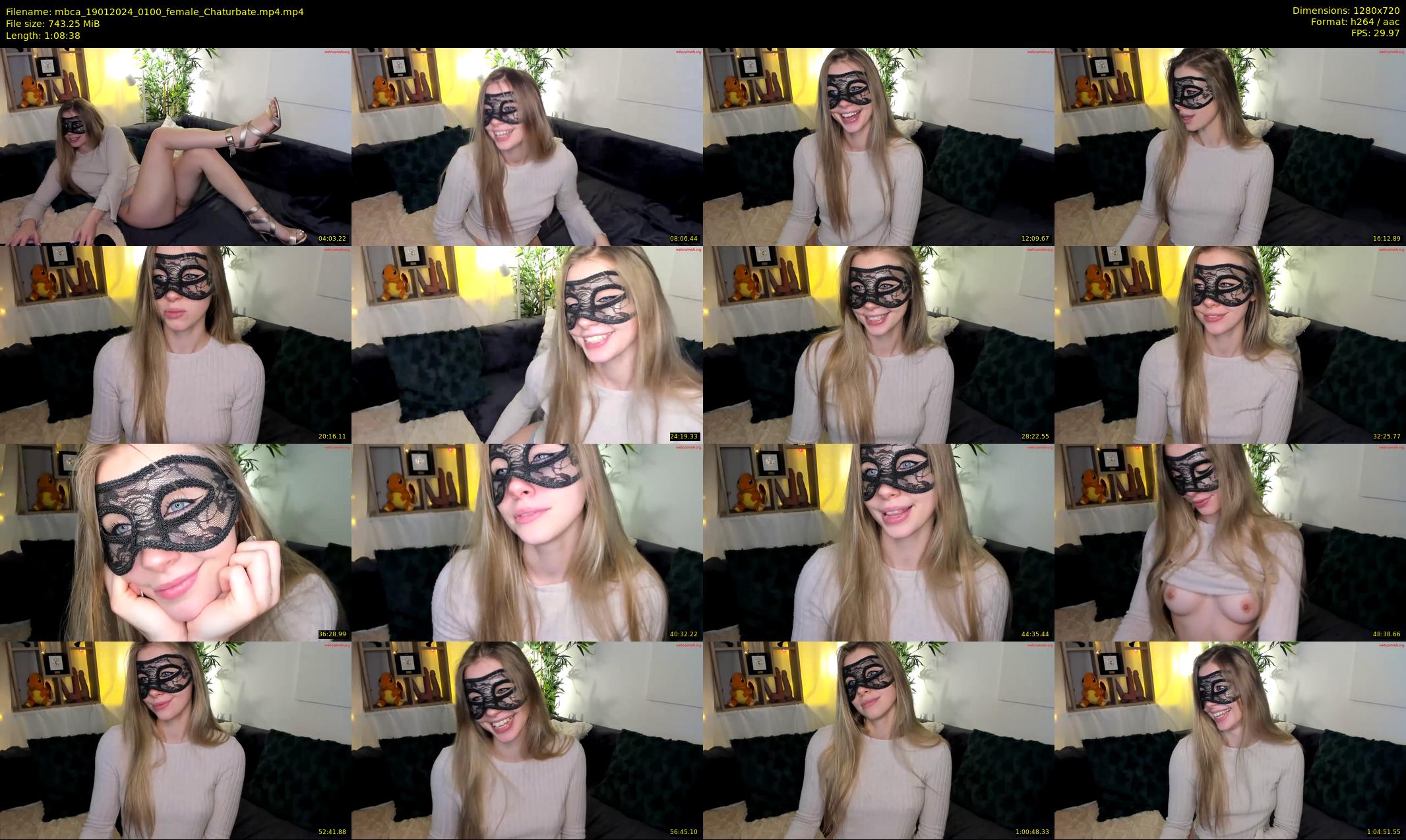 mbca — 69 minute Chaturbate couple cam show recording, 720p, Jan 19, 2024