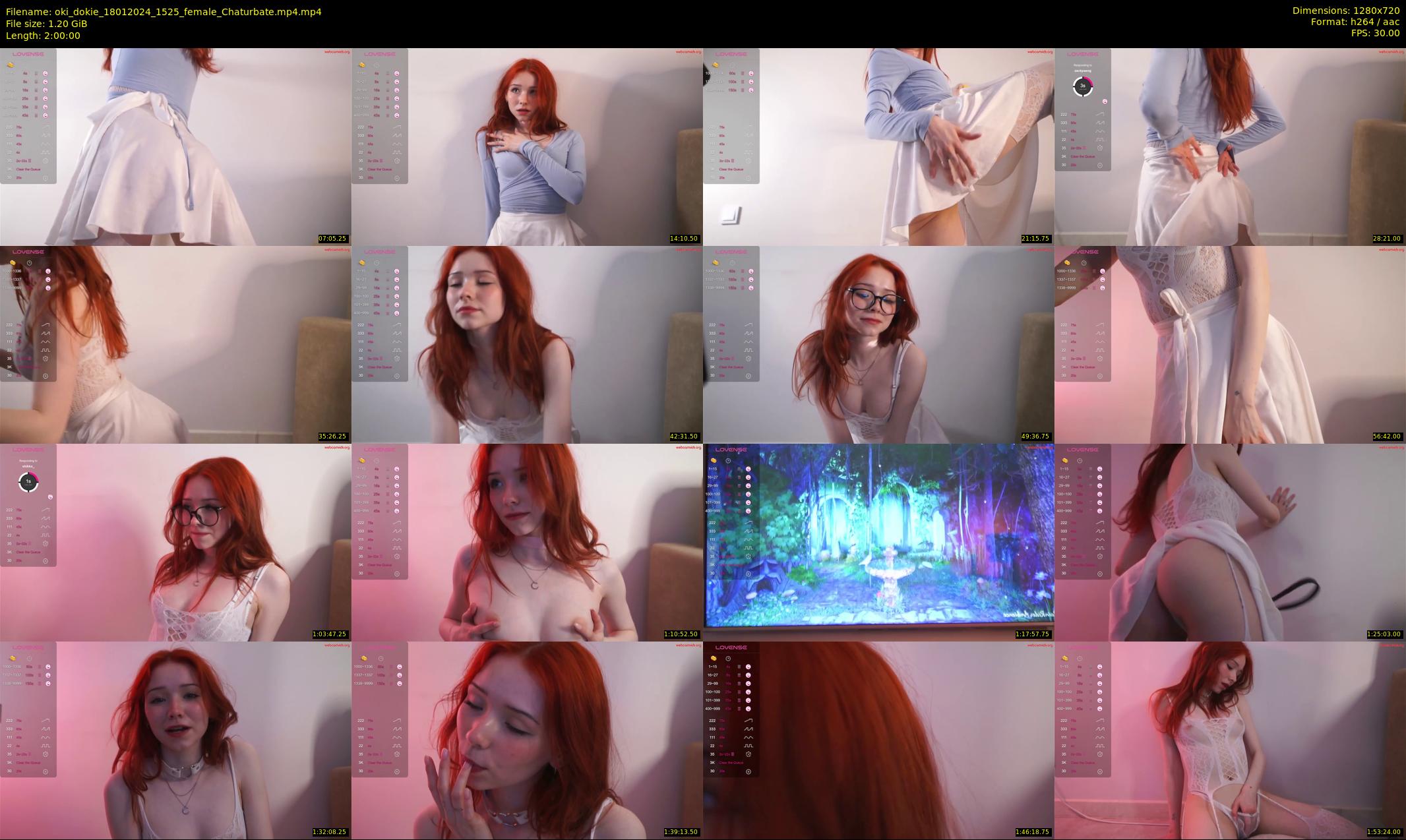 oki_dokie — 120 minute Chaturbate female cam show recording, 720p, Jan 18, 2024