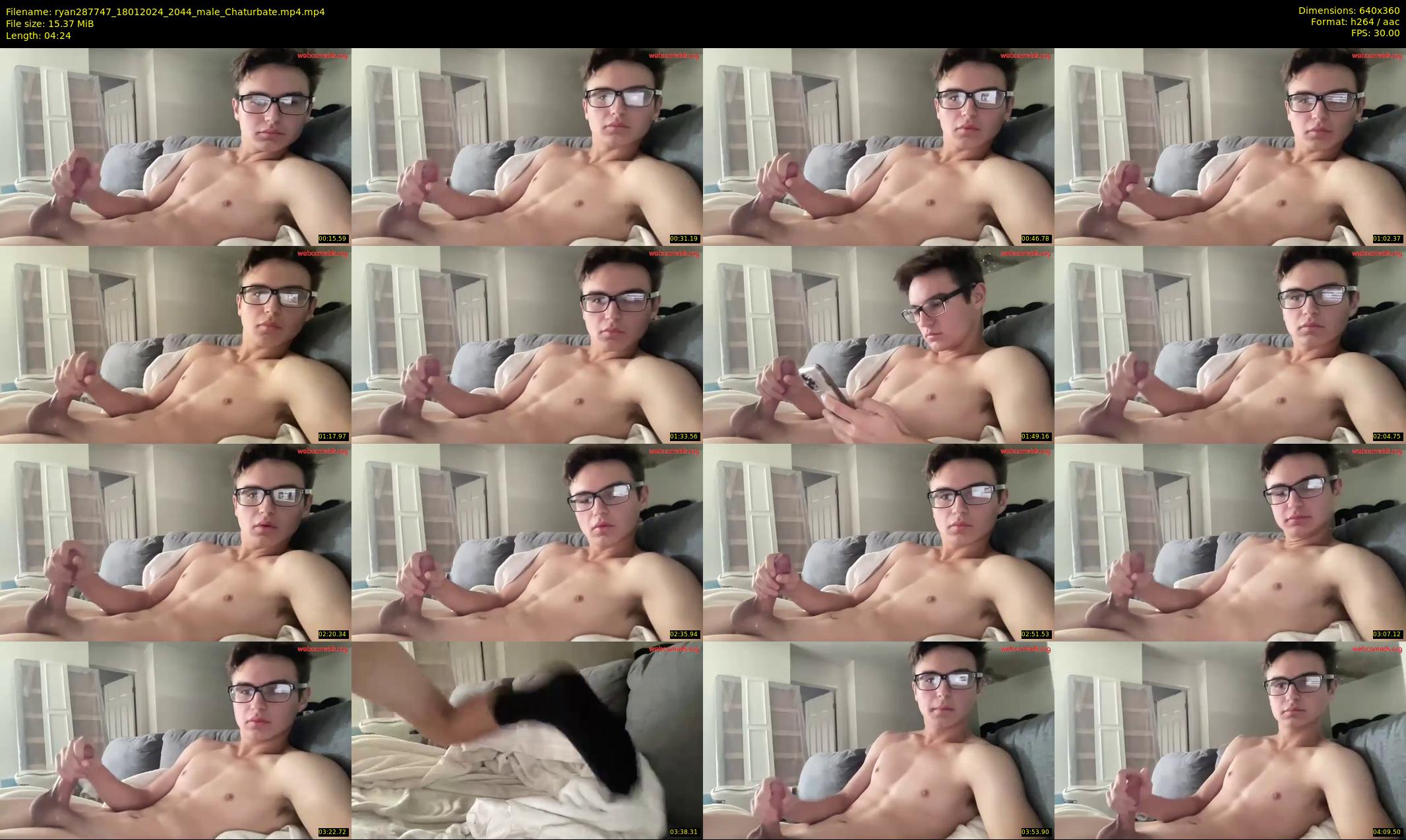ryan287747 — 5 minute Chaturbate male cam show recording, 360p, Jan 18, 2024