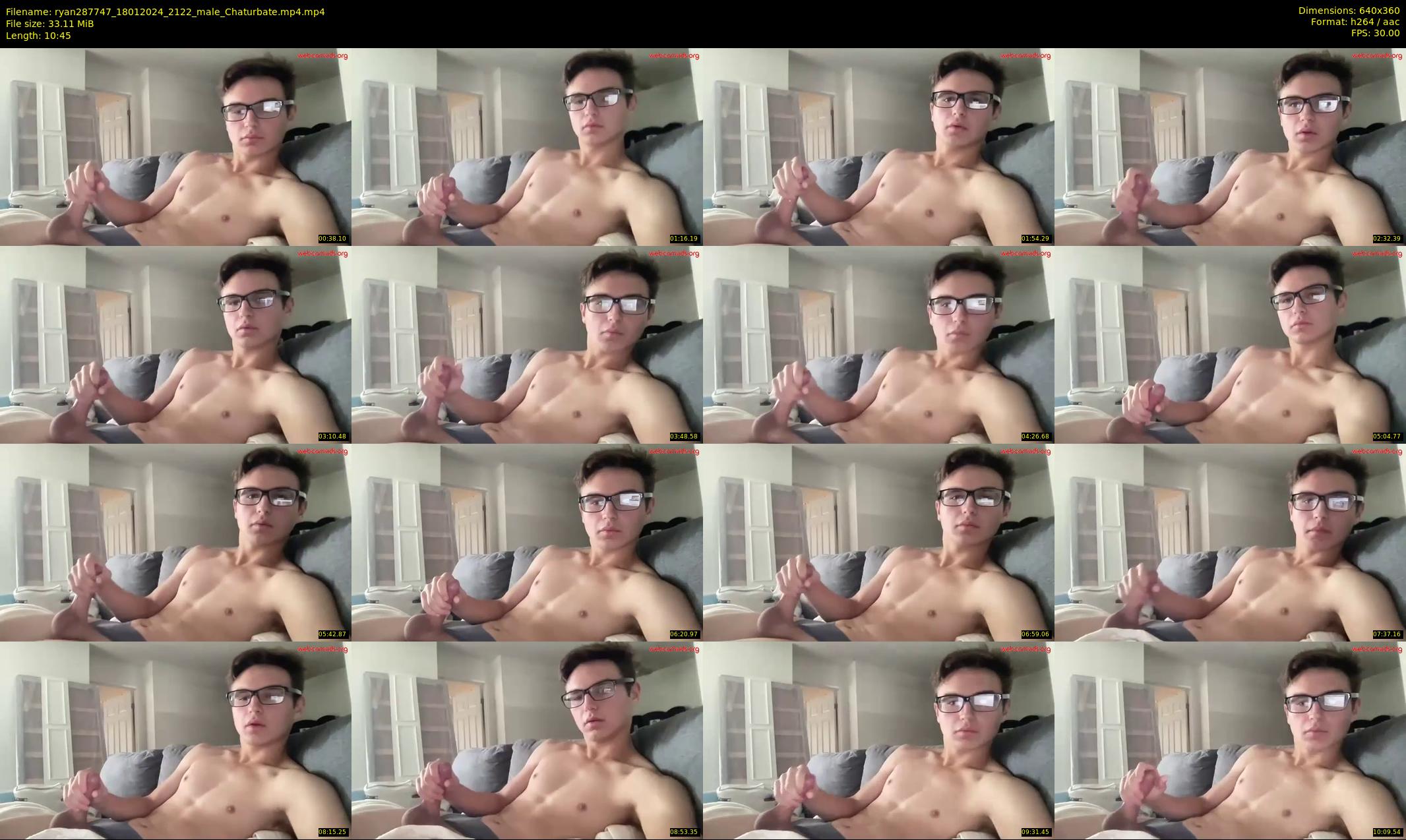 ryan287747 — 11 minute Chaturbate male cam show recording, 360p, Jan 18, 2024