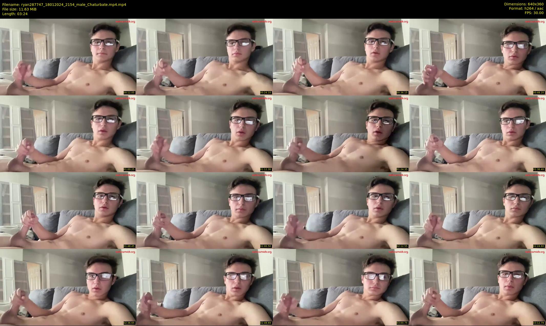 ryan287747 — 4 minute Chaturbate male cam show recording, 360p, Jan 18, 2024
