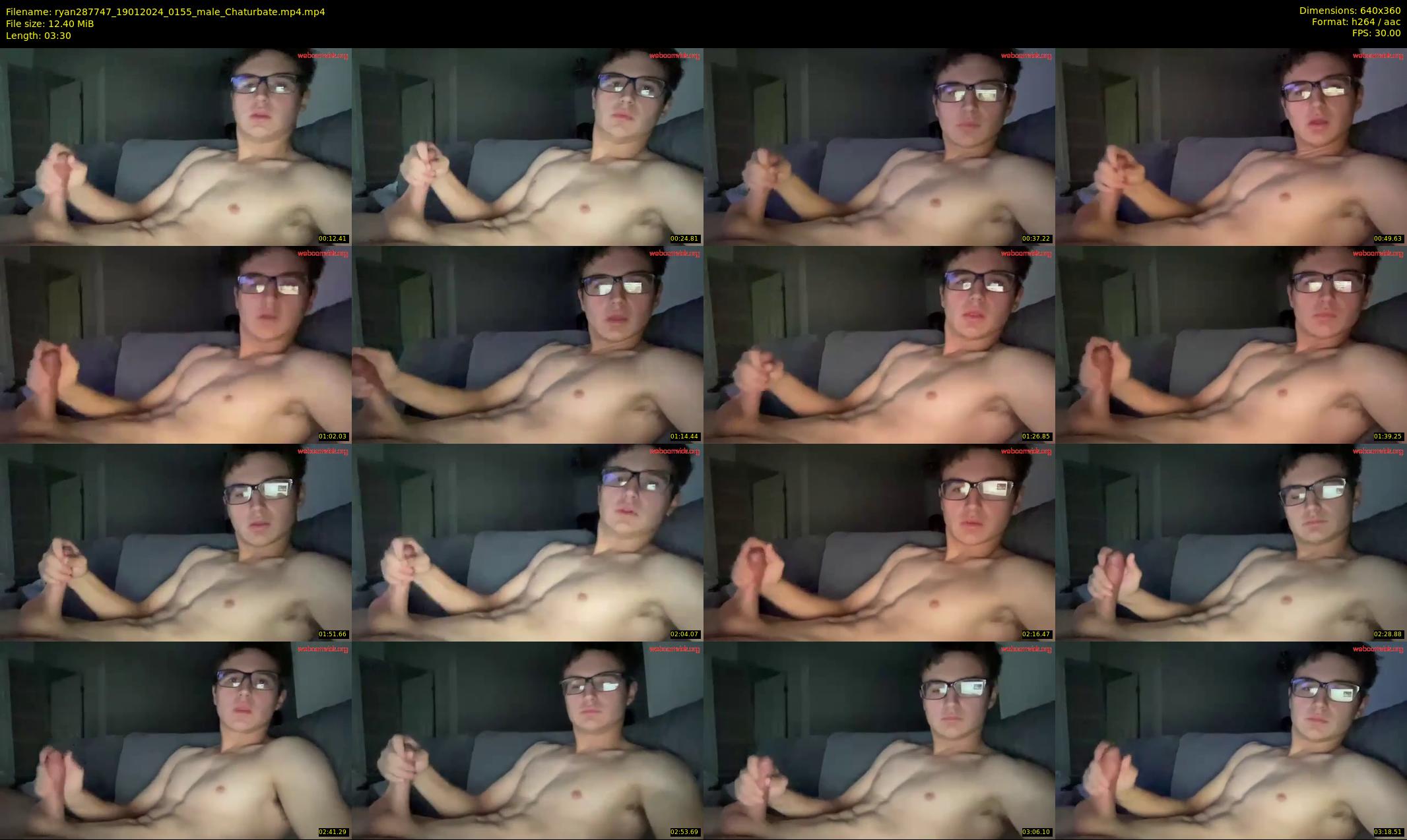 ryan287747 — 4 minute Chaturbate male cam show recording, 360p, Jan 19, 2024