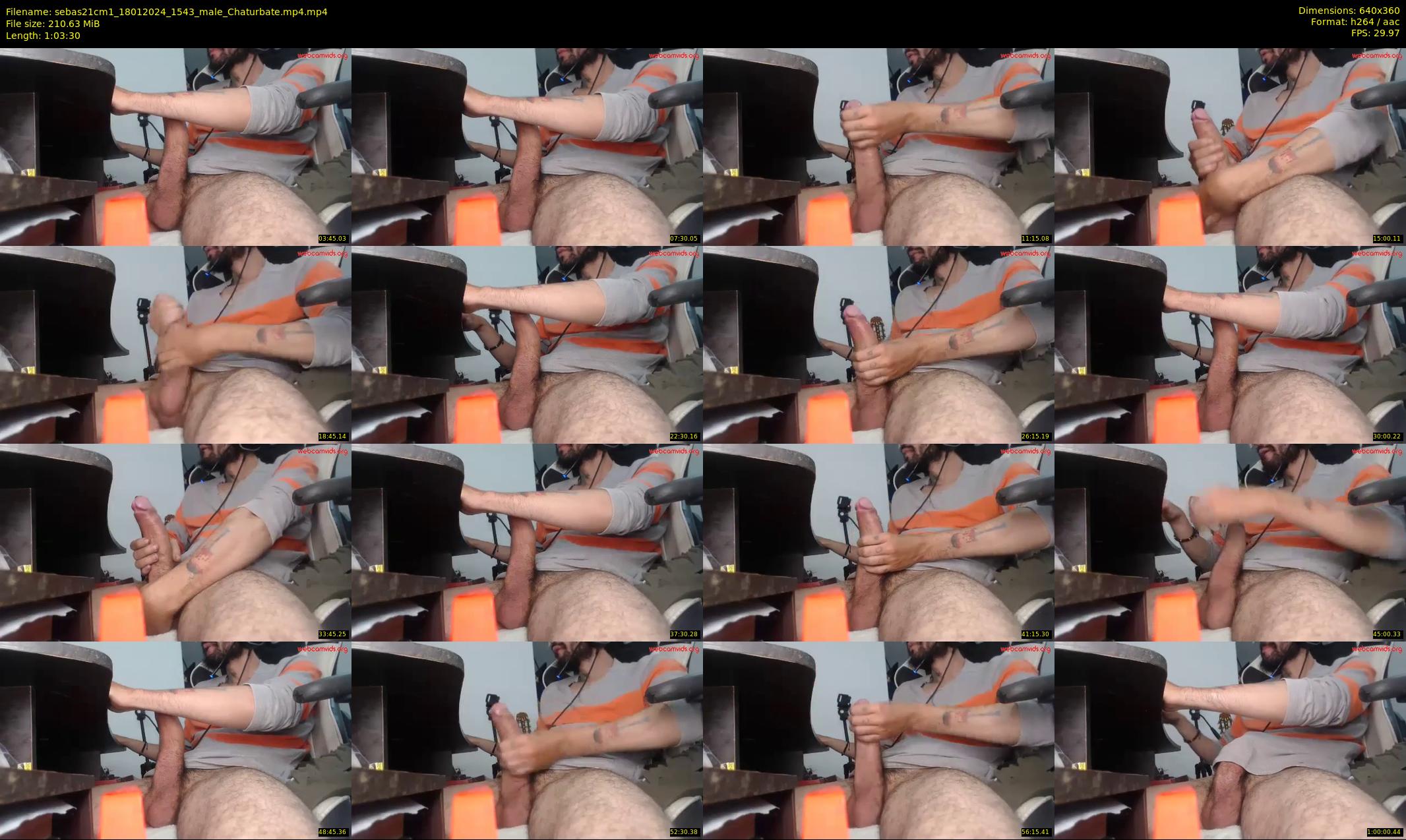 sebas21cm1 — 64 minute Chaturbate male cam show recording, 360p, Jan 18, 2024