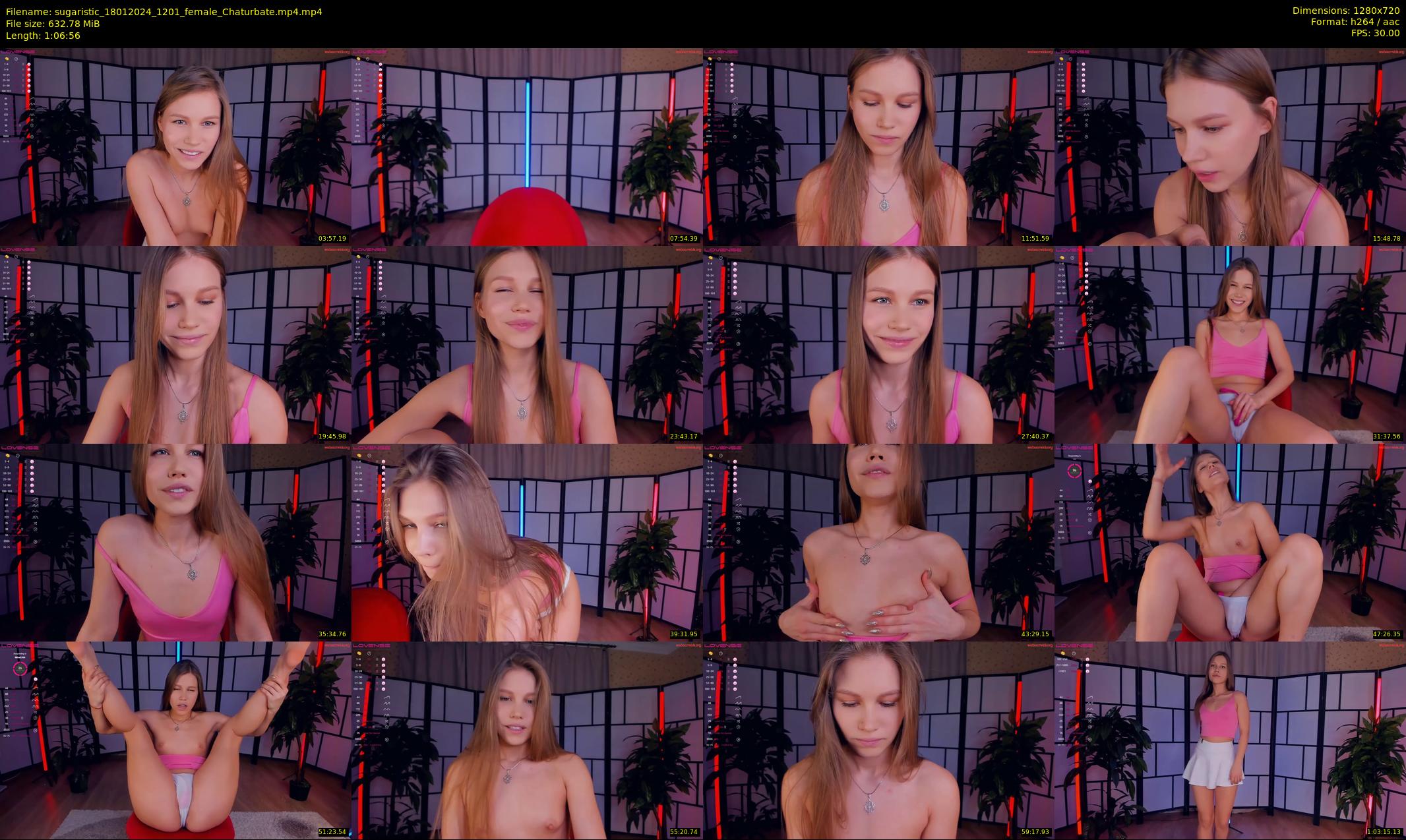 sugaristic — 67 minute Chaturbate female cam show recording, 720p, Jan 18, 2024