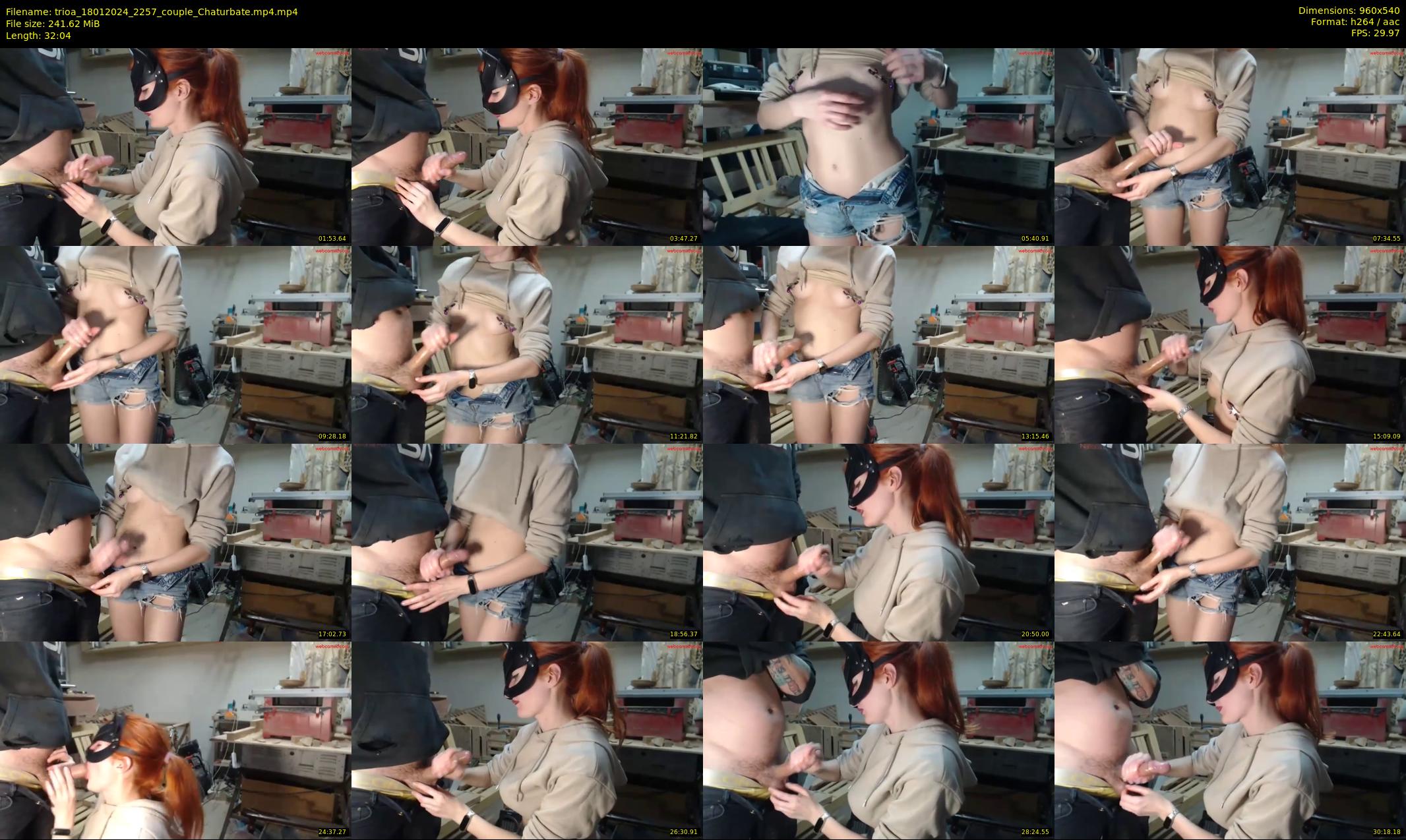 trioa — 33 minute Chaturbate couple cam show recording, 480p, Jan 18, 2024