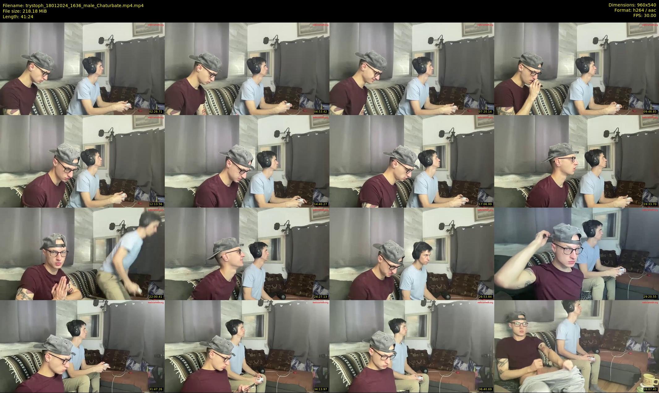 trystoph — 42 minute Chaturbate male cam show recording, 480p, Jan 18, 2024