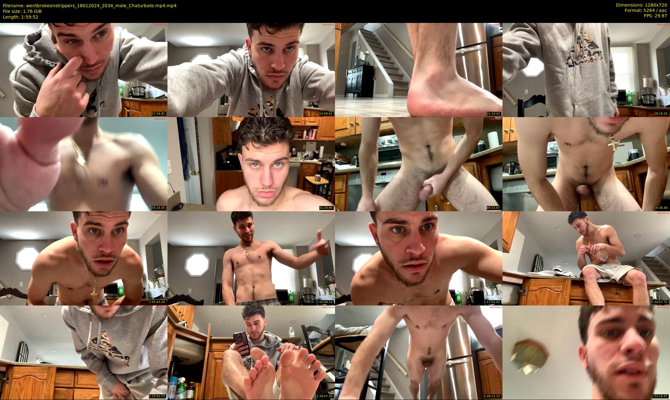 wentbrokeonstrippers — 120 minute Chaturbate male cam show recording, 720p, Jan 18, 2024
