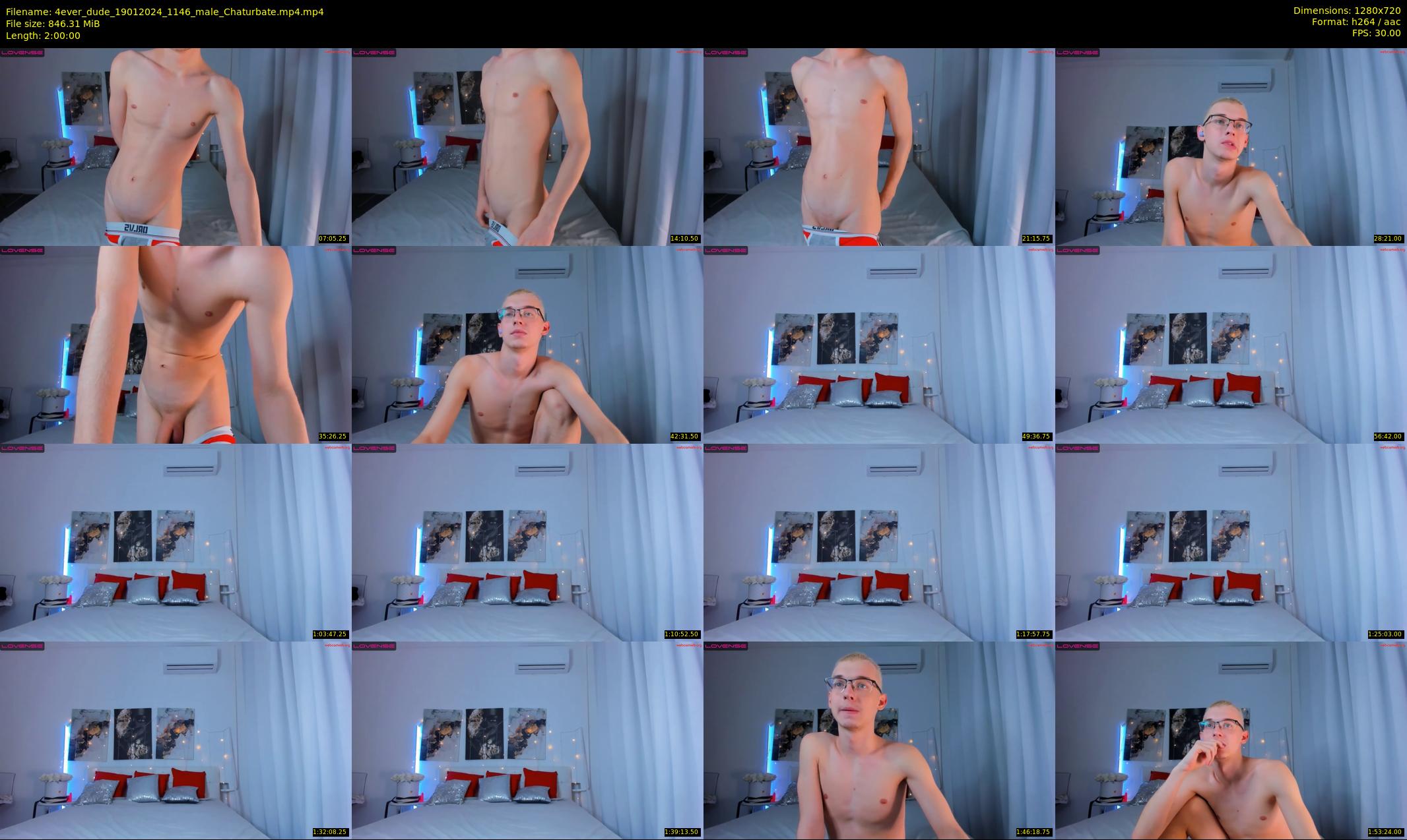 4ever_dude — 120 minute Chaturbate male cam show recording, 720p, Jan 19, 2024