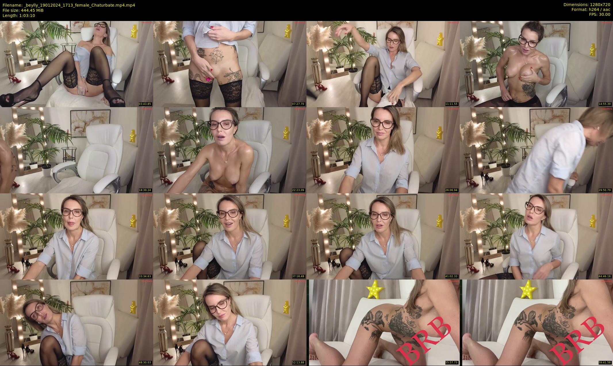 _beylly — 64 minute Chaturbate female cam show recording, 720p, Jan 19, 2024