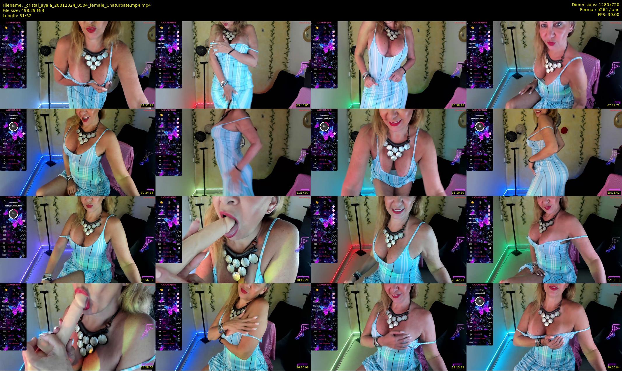 _cristal_ayala — 32 minute Chaturbate female cam show recording, 720p, Jan 20, 2024