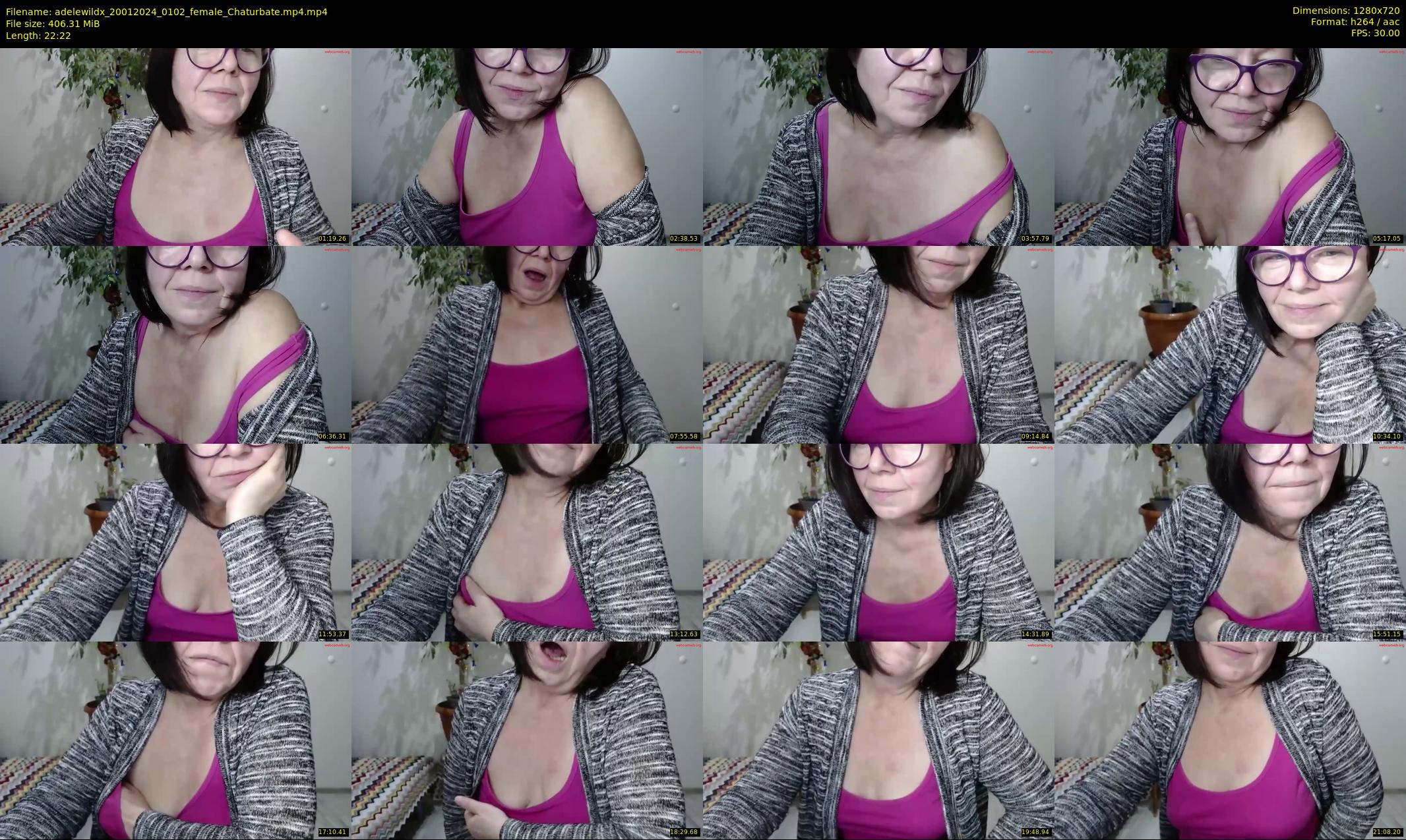 adelewildx — 23 minute Chaturbate female cam show recording, 720p, Jan 20, 2024