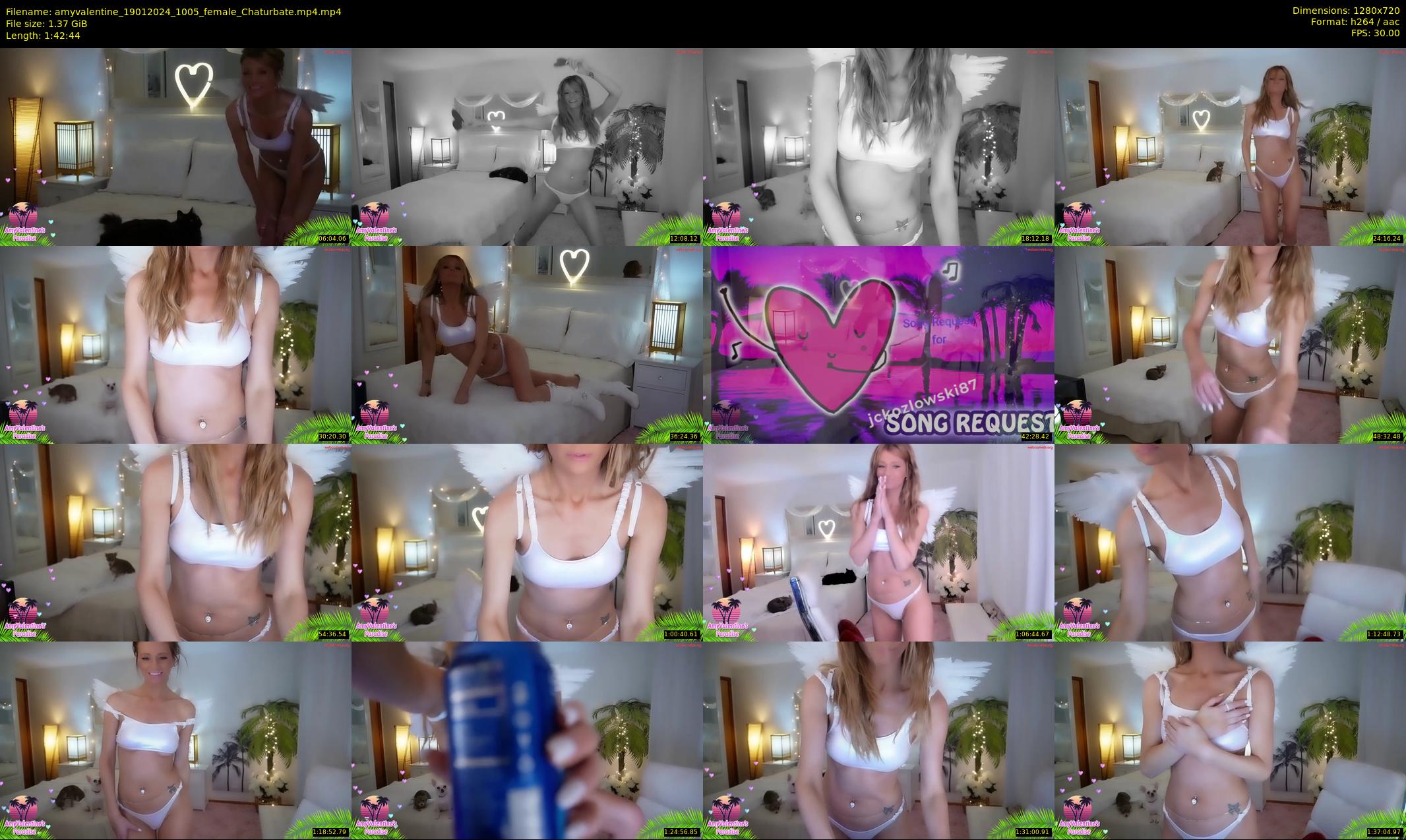 amyvalentine — 103 minute Chaturbate female cam show recording, 720p, Jan 19, 2024