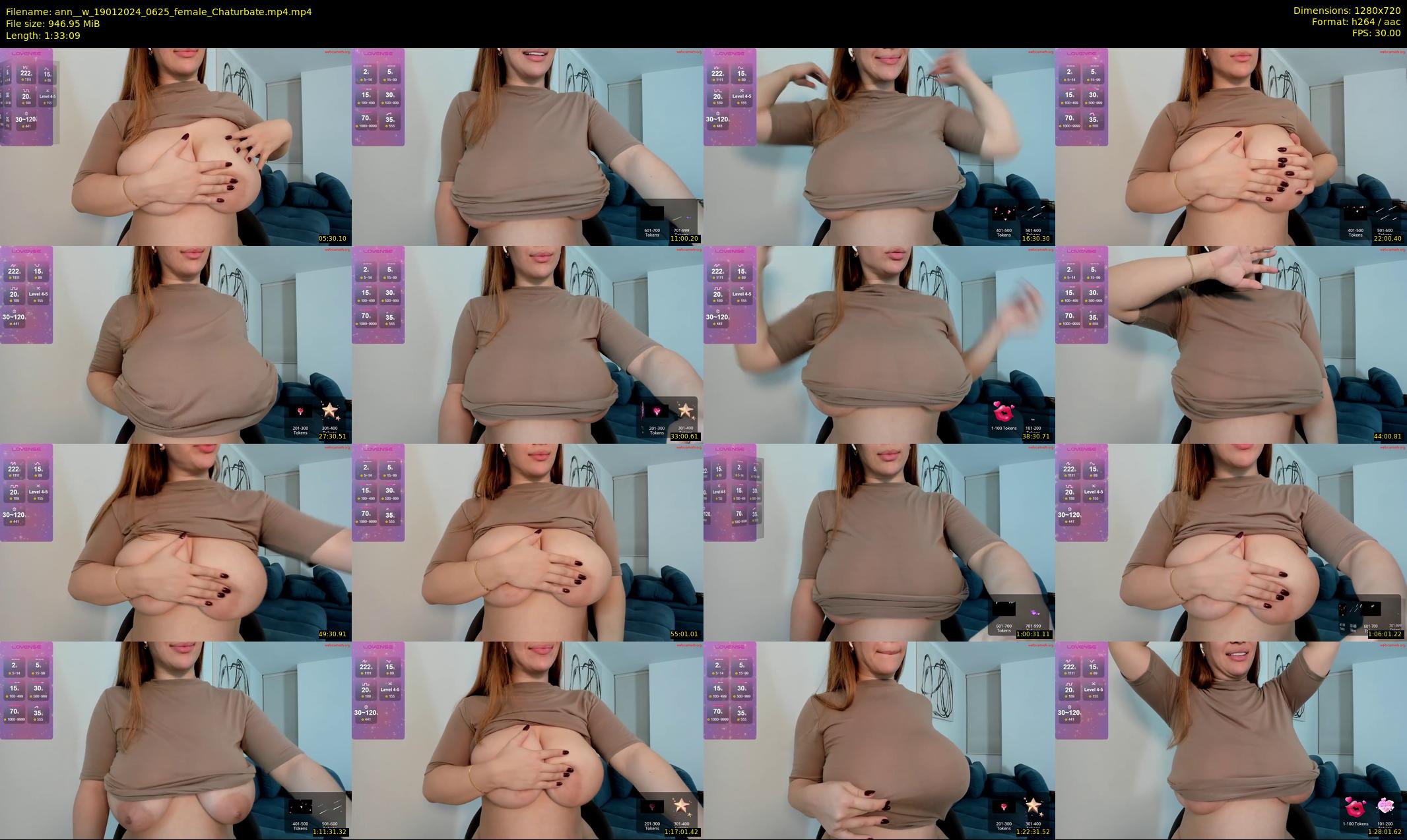 ann__w — 94 minute Chaturbate female cam show recording, 720p, Jan 19, 2024