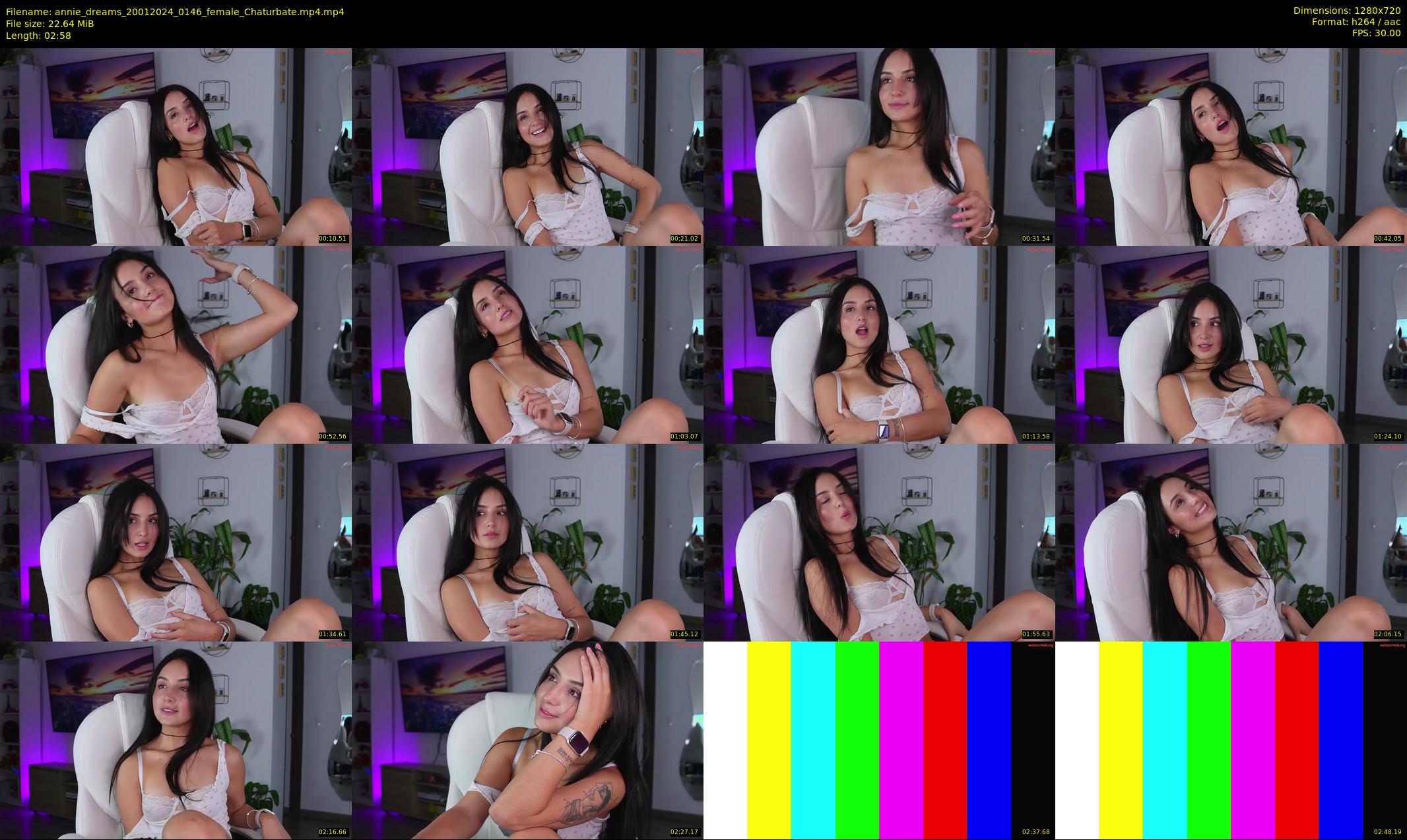 annie_dreams — 3 minute Chaturbate female cam show recording, 720p, Jan 20, 2024