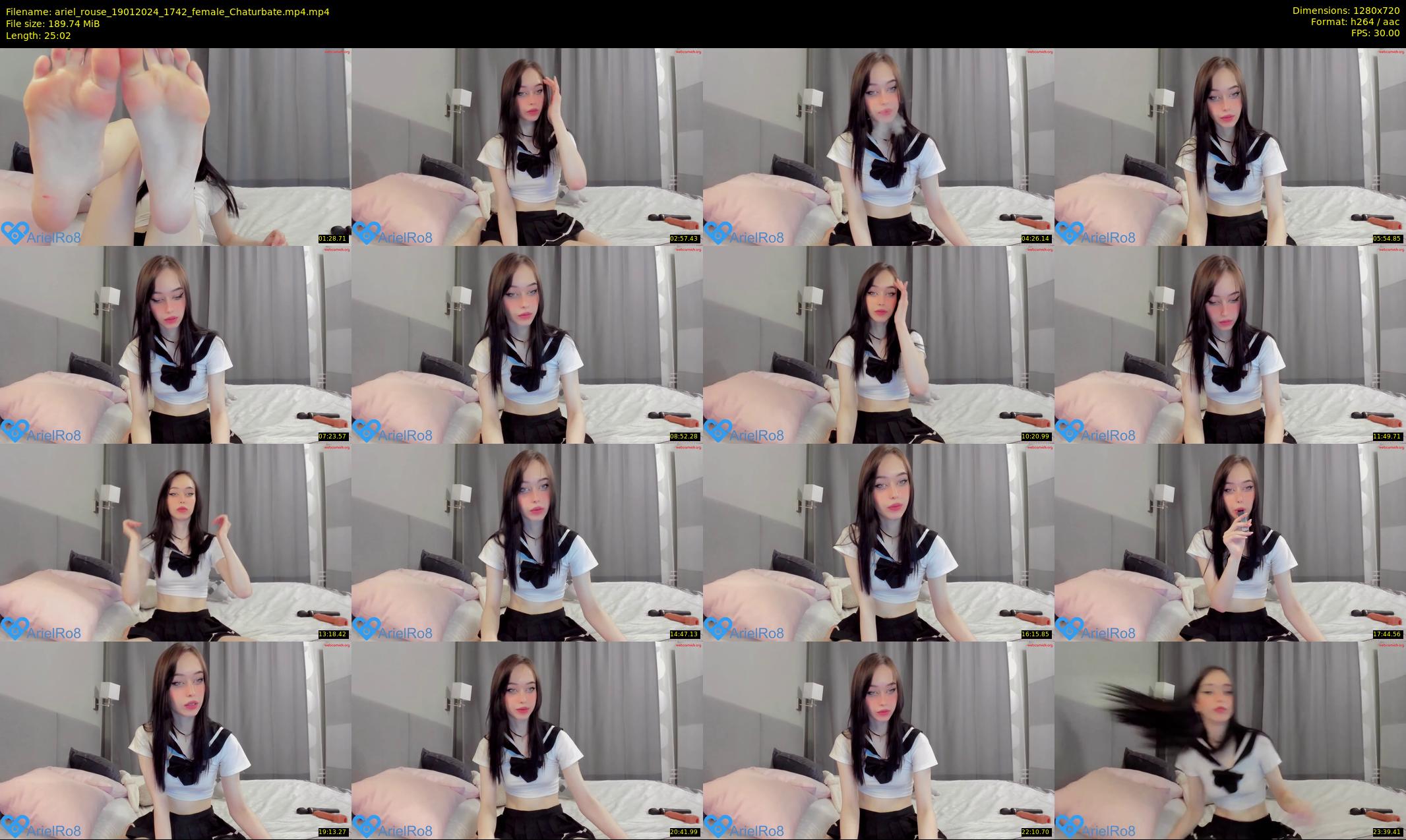 ariel_rouse — 26 minute Chaturbate female cam show recording, 720p, Jan 19, 2024