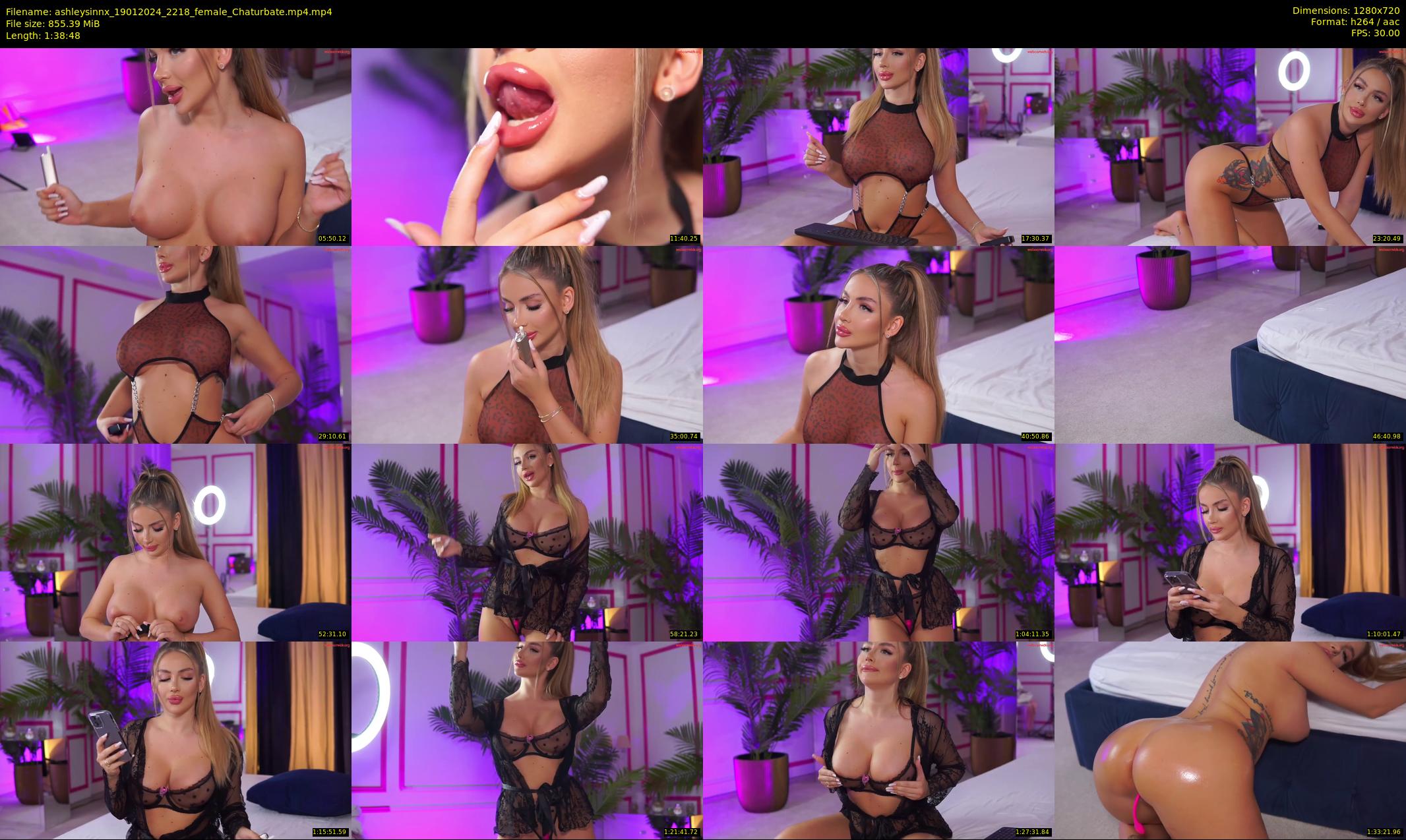 ashleysinnx — 99 minute Chaturbate female cam show recording, 720p, Jan 19, 2024