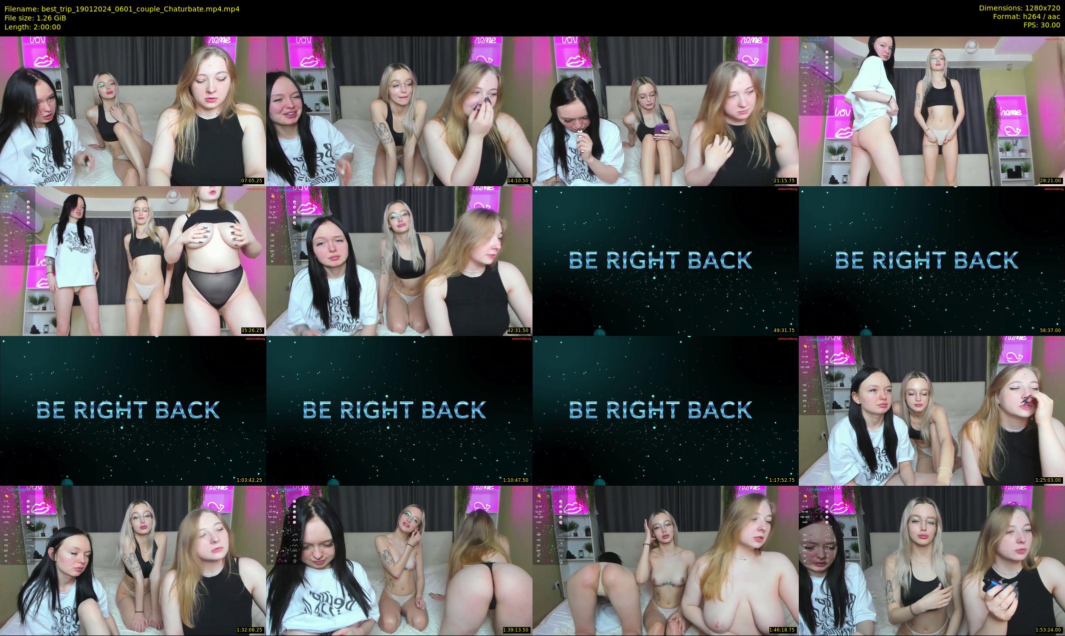 best_trip — 120 minute Chaturbate couple cam show recording, 720p, Jan 19, 2024
