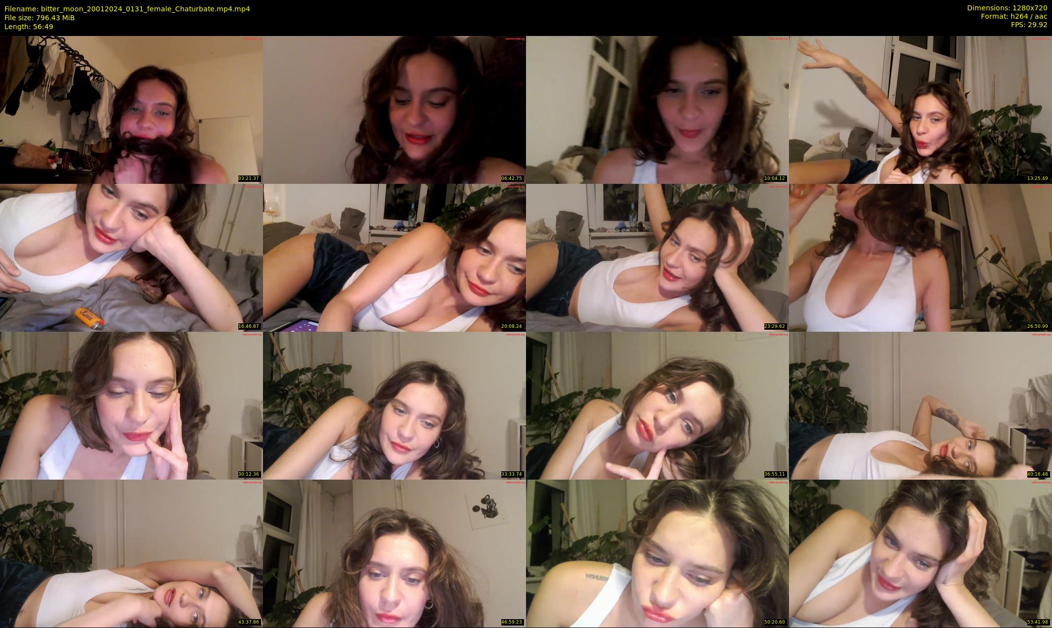 bitter_moon — 57 minute Chaturbate female cam show recording, 720p, Jan 20, 2024
