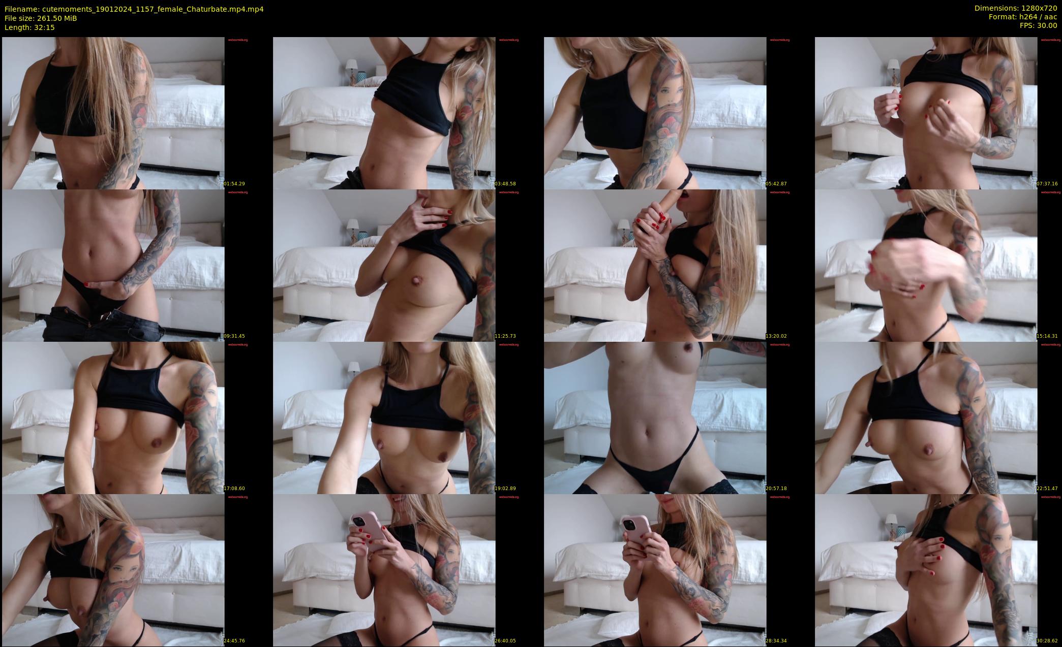 cutemoments — 33 minute Chaturbate female cam show recording, 720p, Jan 19, 2024