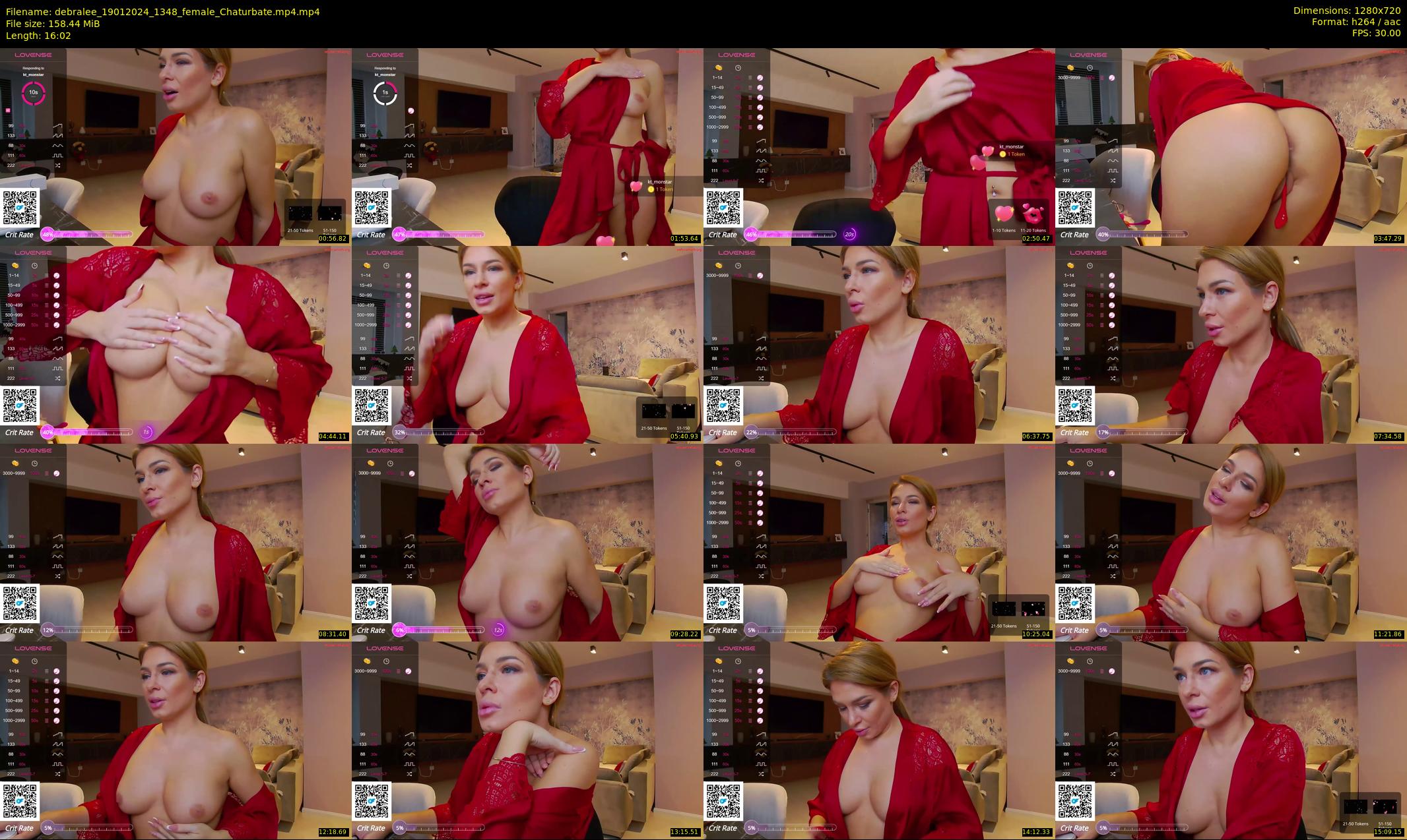 debralee — 17 minute Chaturbate female cam show recording, 720p, Jan 19, 2024