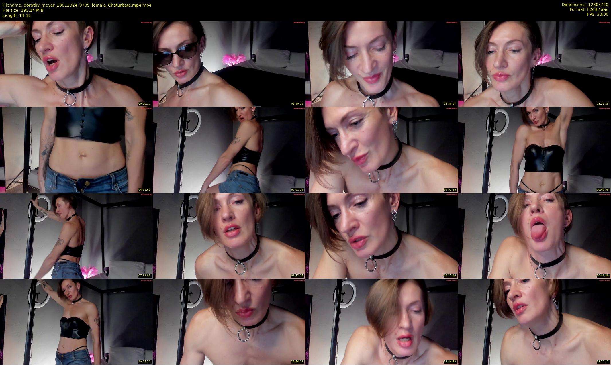 dorothy_meyer — 15 minute Chaturbate female cam show recording, 720p, Jan 19, 2024