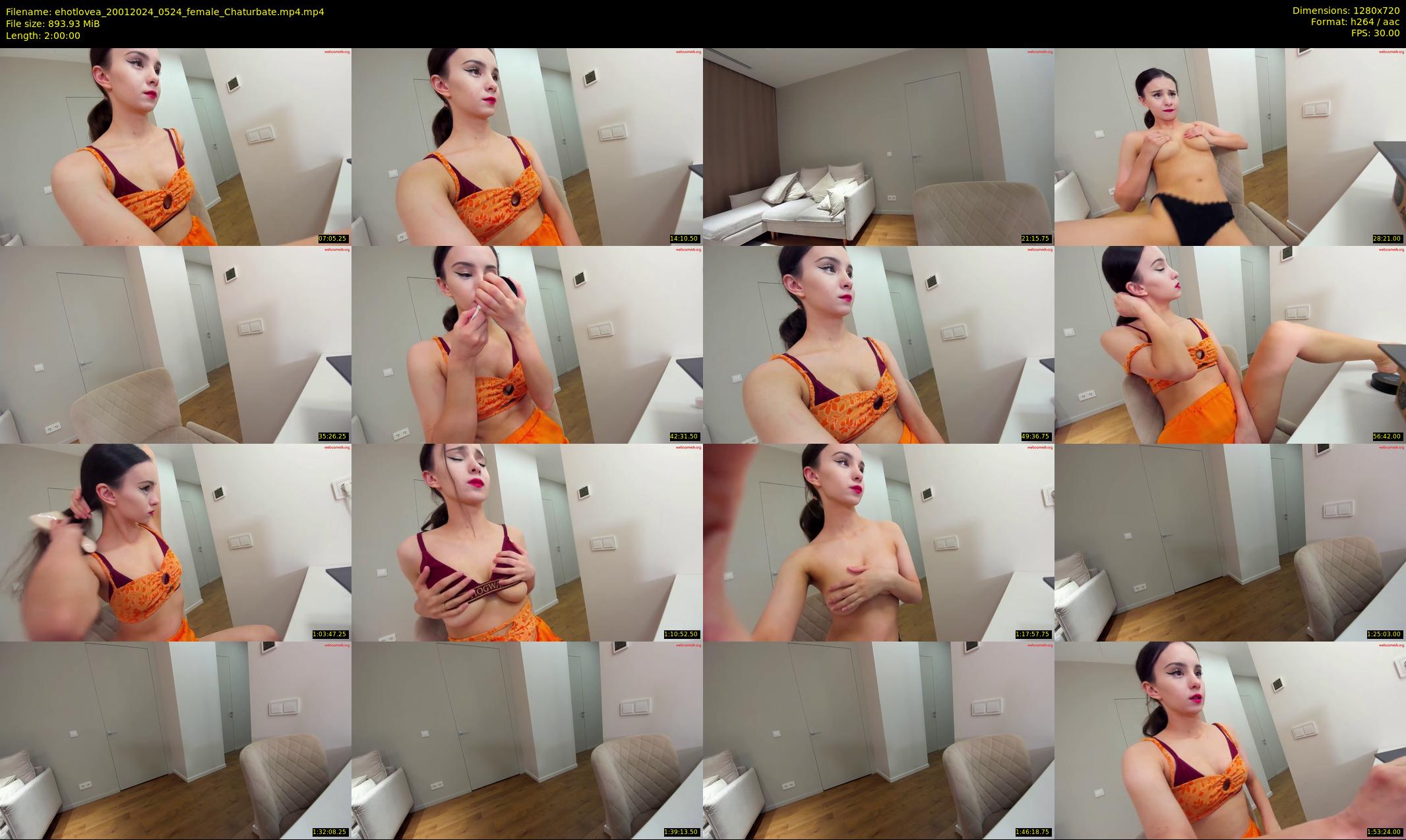 ehotlovea — 120 minute Chaturbate female cam show recording, 720p, Jan 20, 2024