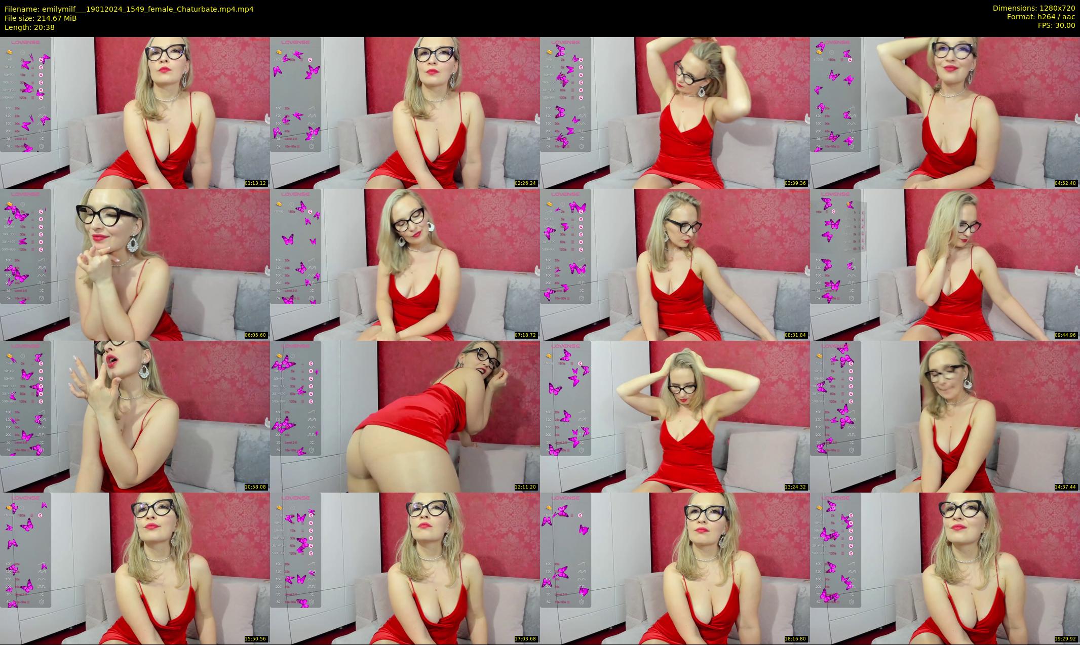 emilymilf__ — 21 minute Chaturbate female cam show recording, 720p, Jan 19, 2024