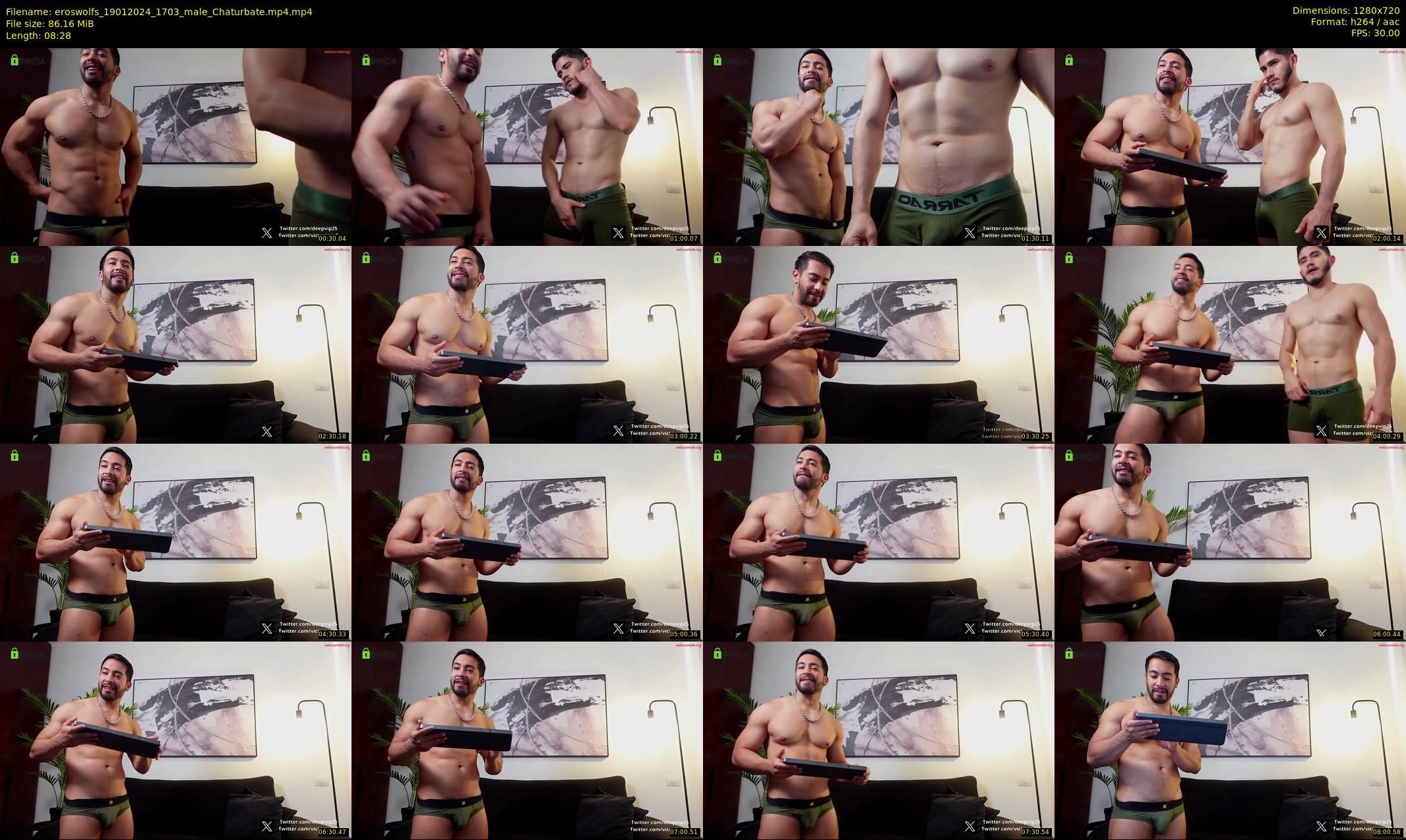 eroswolfs — 9 minute Chaturbate male cam show recording, 720p, Jan 19, 2024