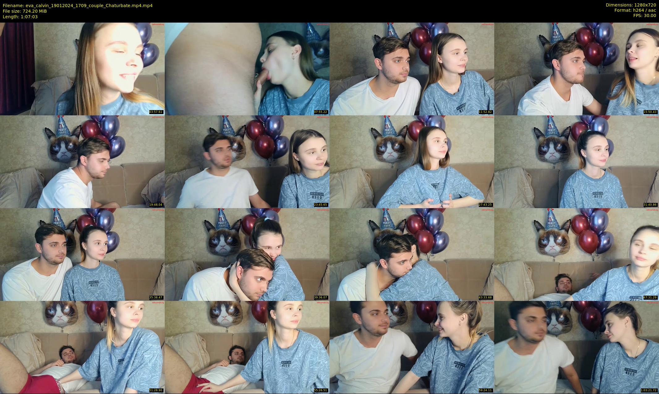 eva_calvin — 68 minute Chaturbate couple cam show recording, 720p, Jan 19, 2024