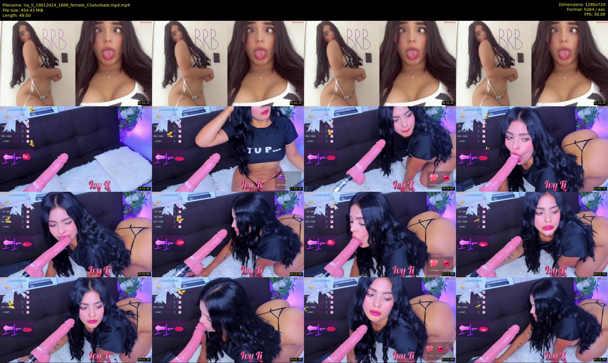 ivy_li — 48 minute Chaturbate female cam show recording, 720p, Jan 19, 2024