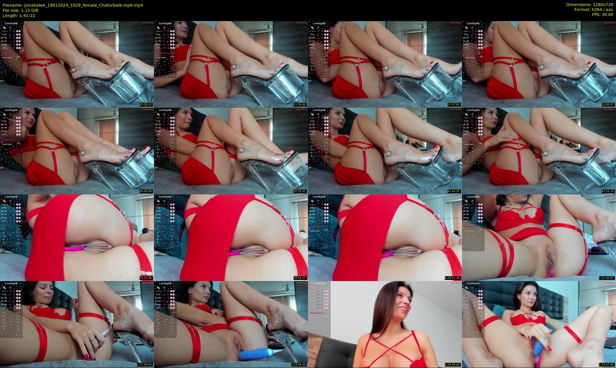 juicekatee — 102 minute Chaturbate female cam show recording, 720p, Jan 19, 2024
