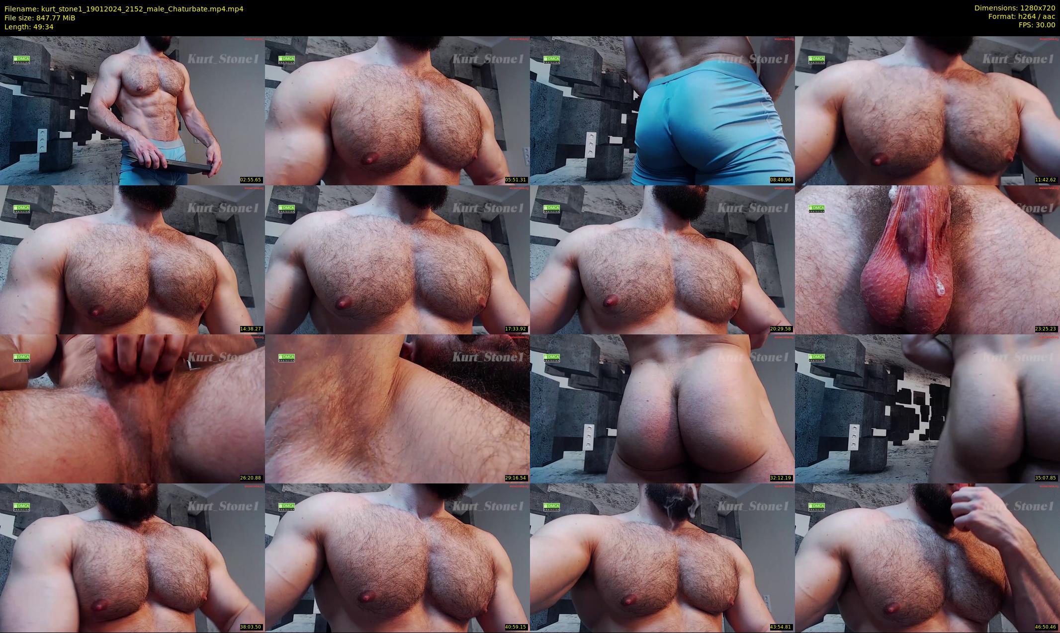 kurt_stone1 — 50 minute Chaturbate male cam show recording, 720p, Jan 19, 2024