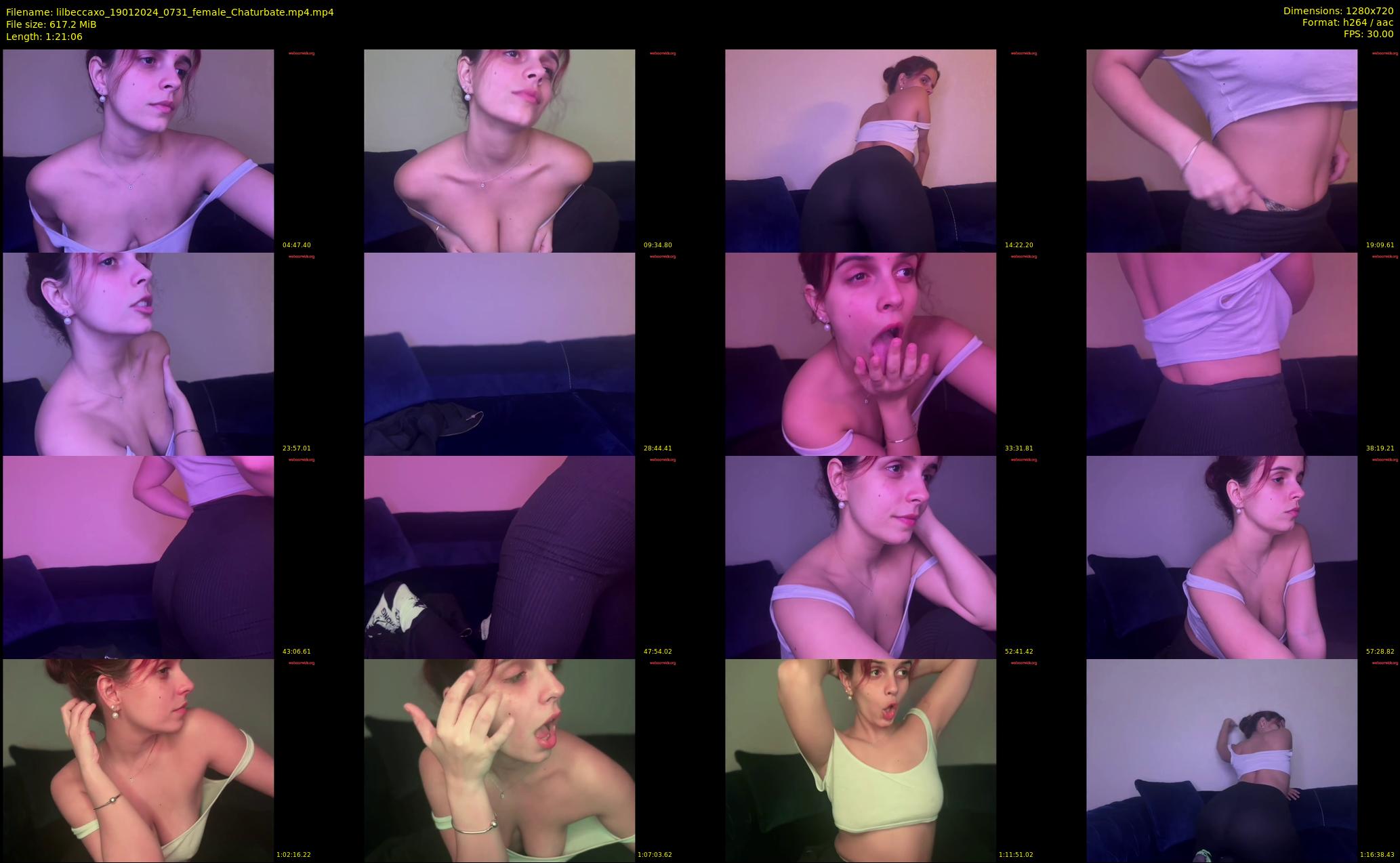 lilbeccaxo — 82 minute Chaturbate female cam show recording, 720p, Jan 19, 2024