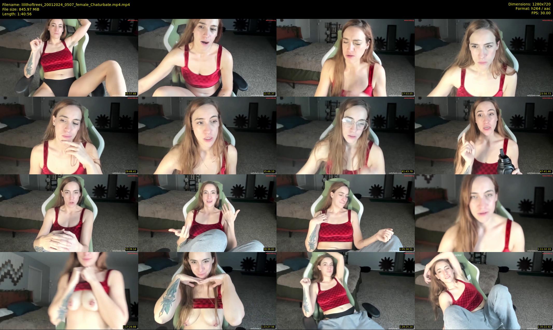 lilithoftrees — 101 minute Chaturbate female cam show recording, 720p, Jan 20, 2024