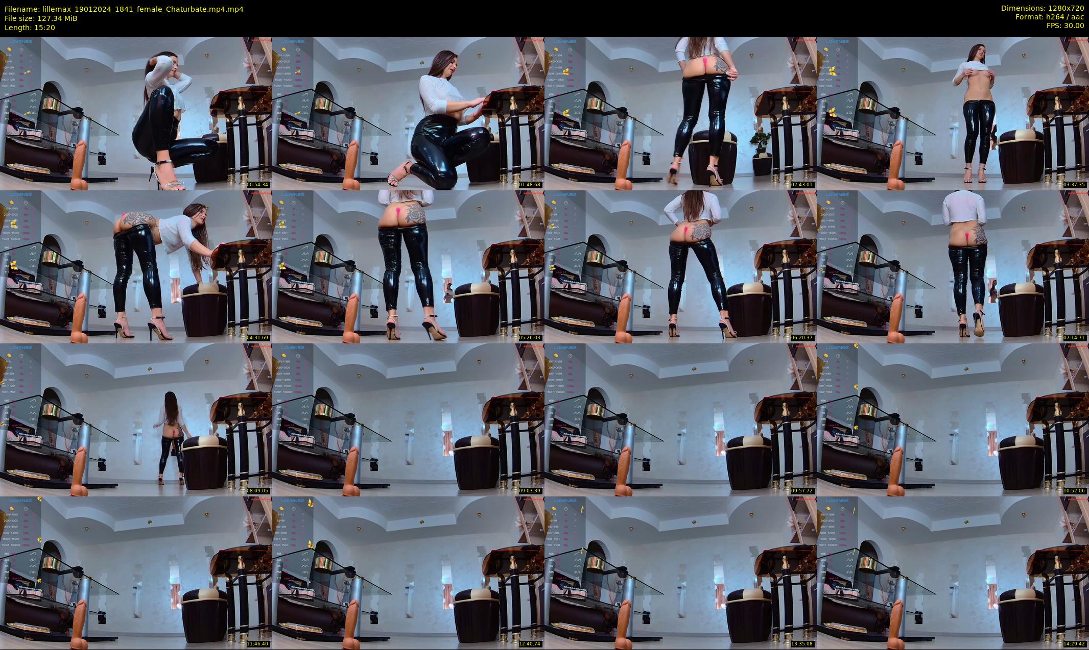 lillemax — 16 minute Chaturbate female cam show recording, 720p, Jan 19, 2024
